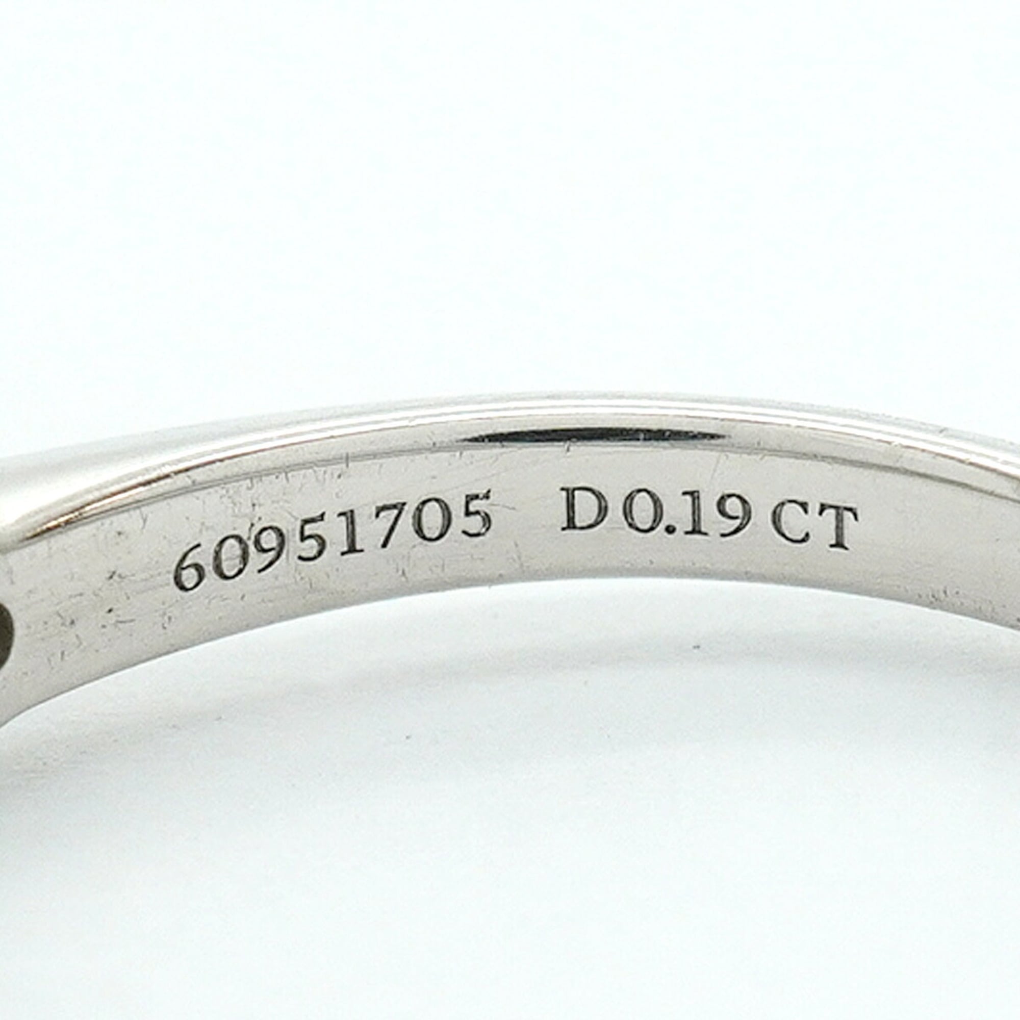 Tiffany Platinum 950 Band Ring (Pre-Owned)
