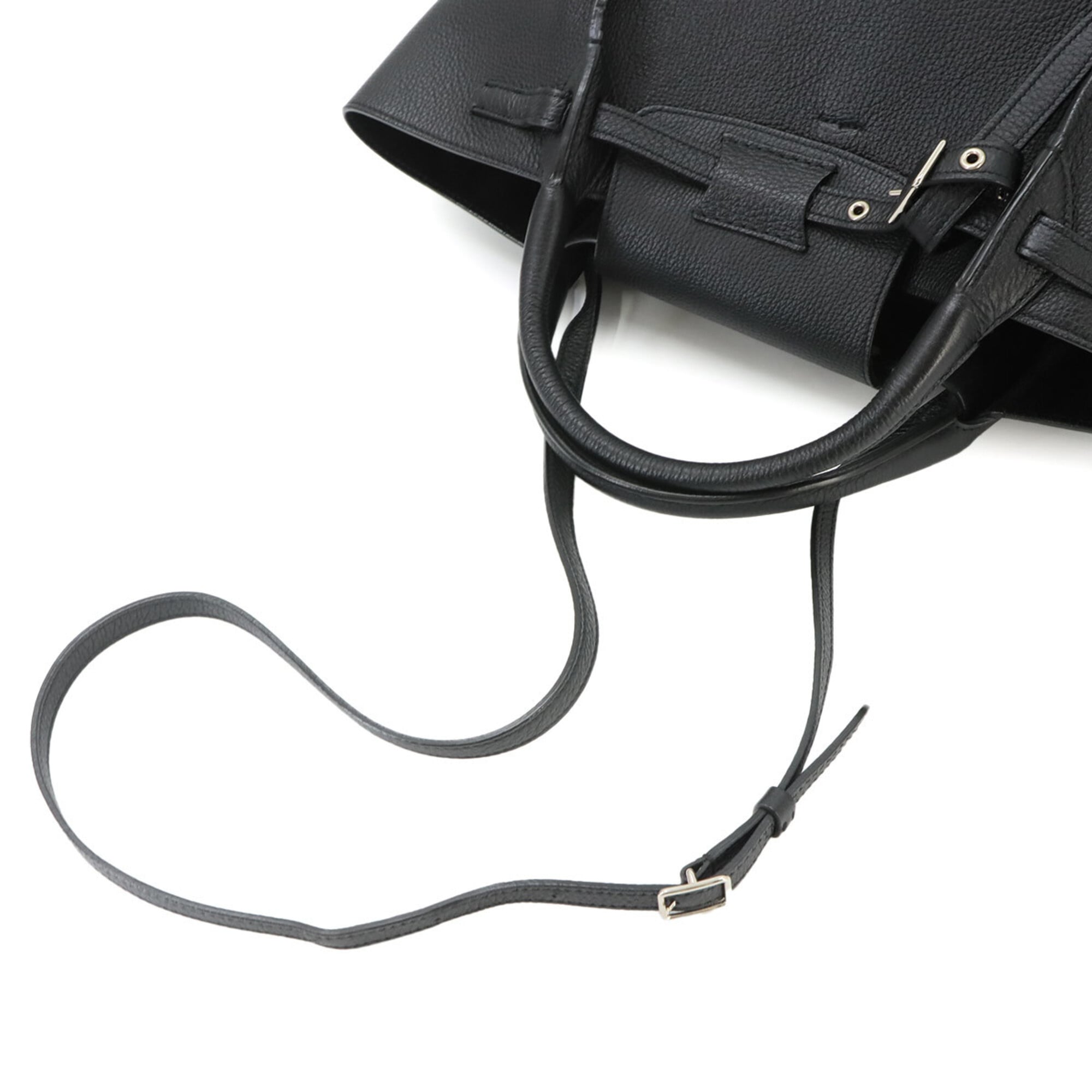 Celine Black Leather Handbag (Pre-Owned)