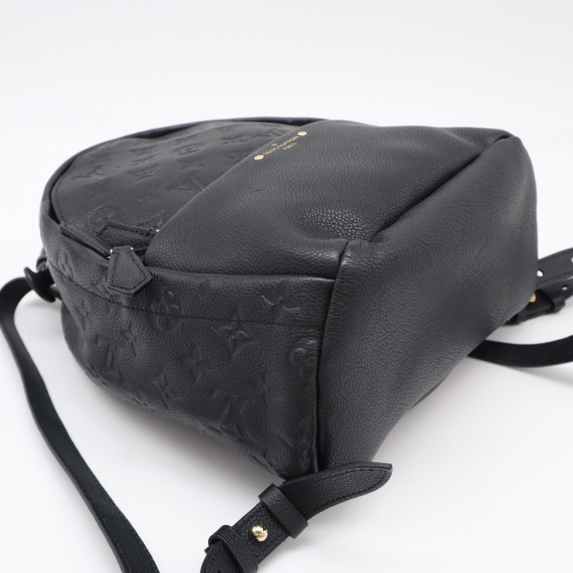 Louis Vuitton Monogram Empreinte Black Leather Backpack (Pre-Owned)