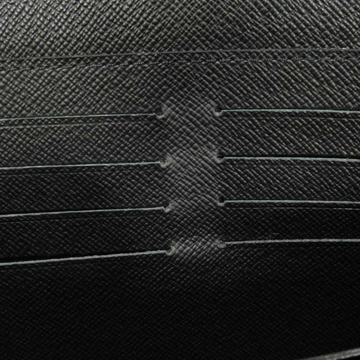 Louis Vuitton Black Monogram Eclipse Noir Monogram Eclipse Long Wallet (Bi-Fold) (Pre-Owned)