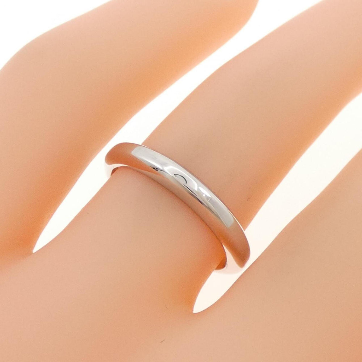 Cartier Platinum 950 Band Ring (Pre-Owned)