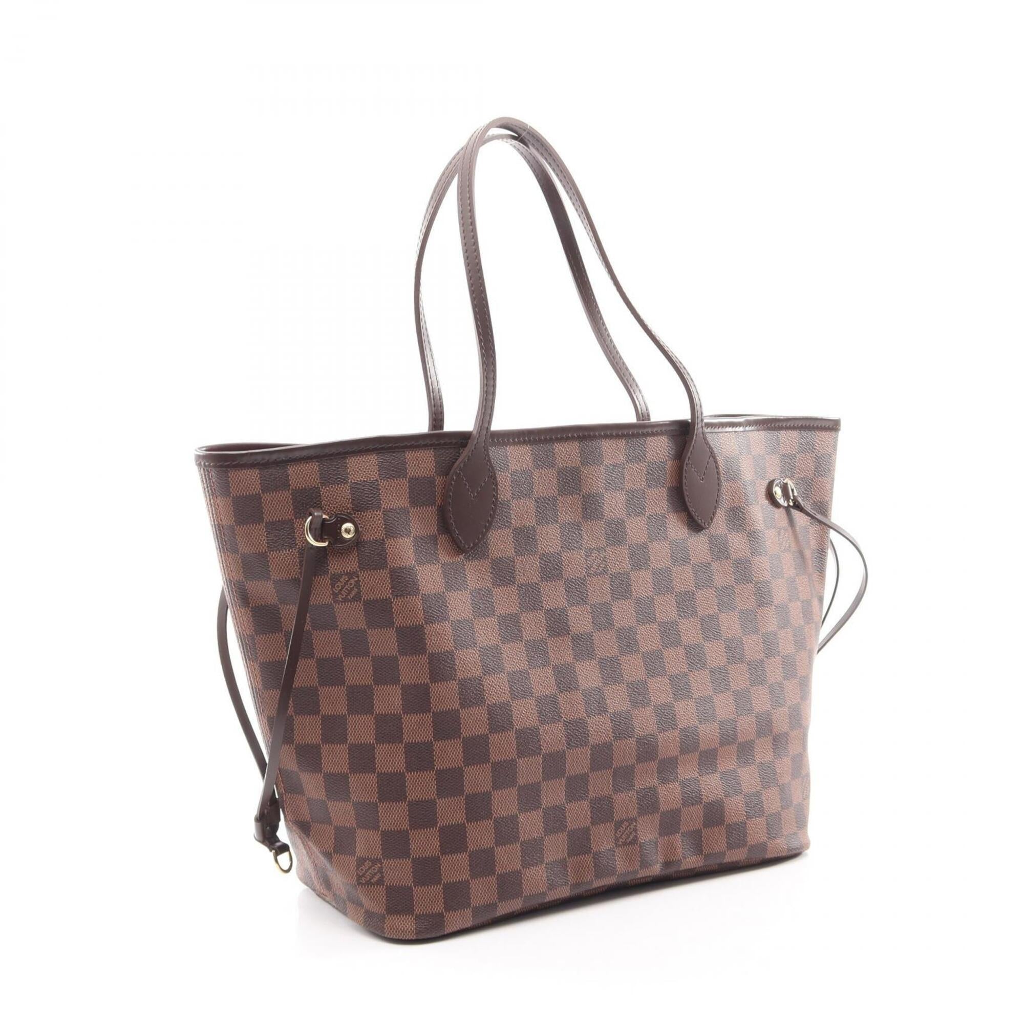 Louis Vuitton Brown Coated Canvas Pvc Leather Handbag Tote Bag (Pre-Owned)