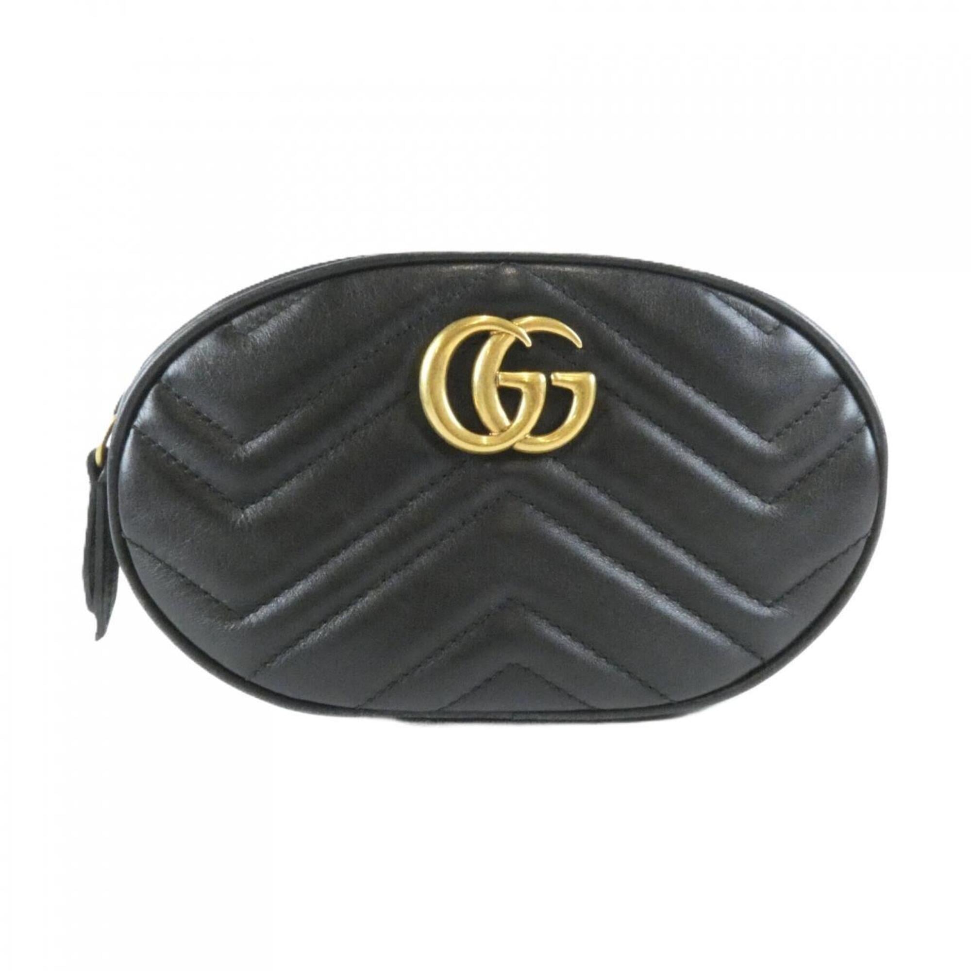 Gucci Black Quilting Leather (Pre-Owned)