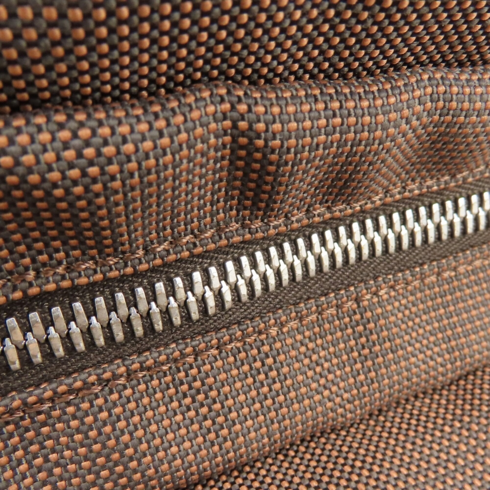 Hermes Brown Polyester Tote Bag (Pre-Owned)