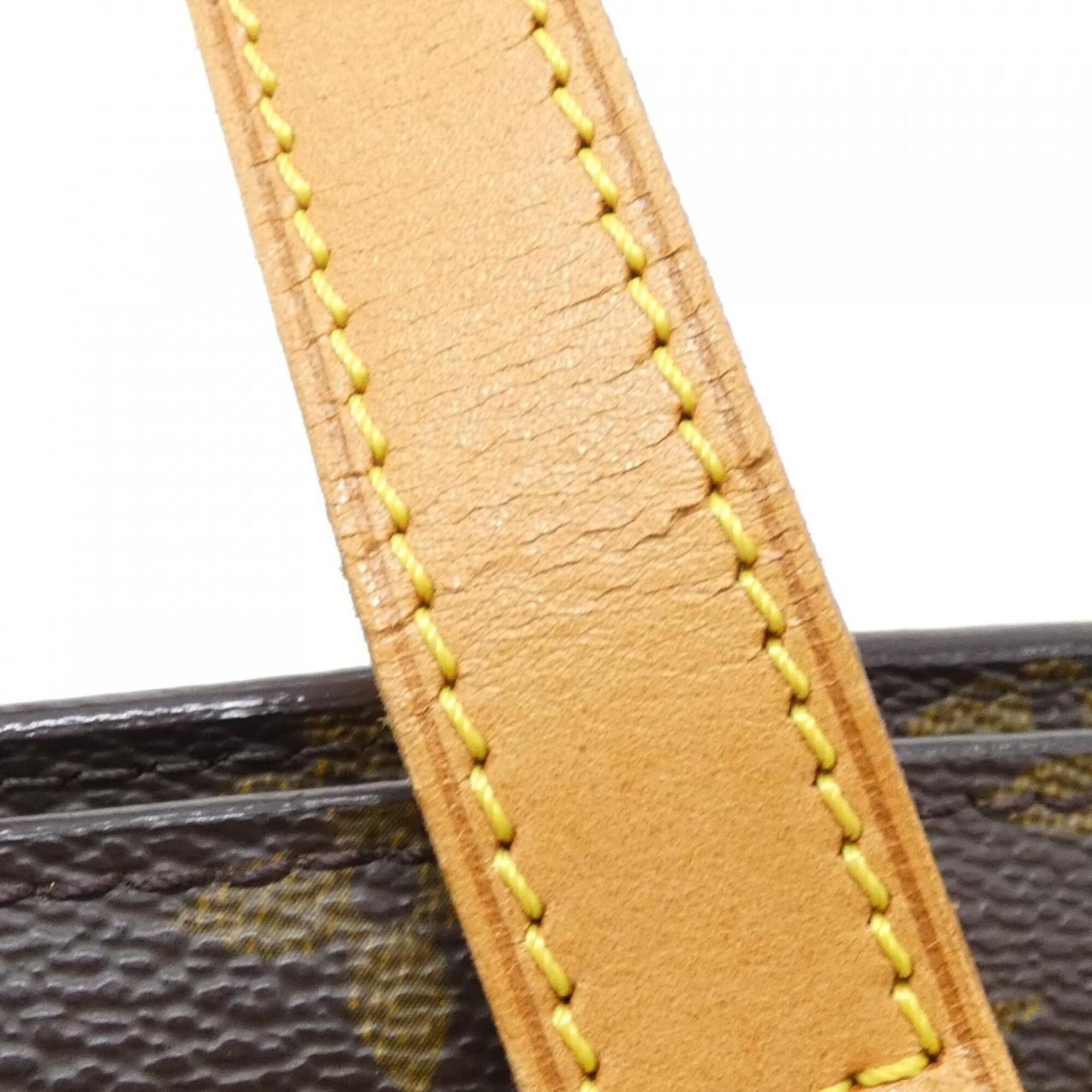 Louis Vuitton Brown Coated Canvas Handbag (Pre-Owned)