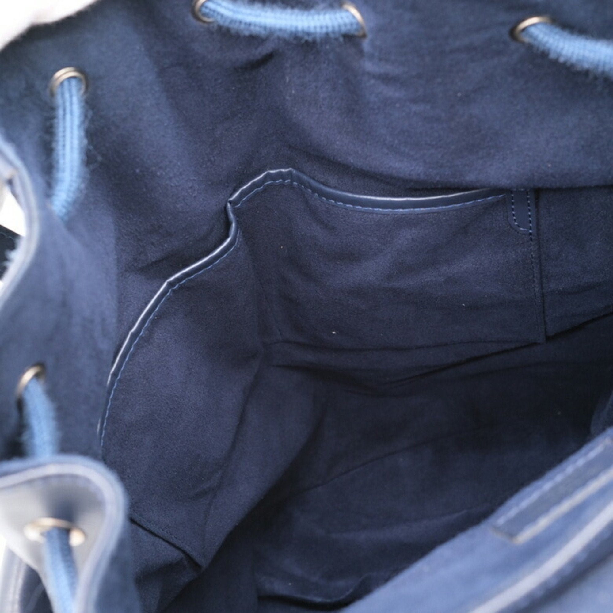 Louis Vuitton Navy Navy Blue Epi Leather Backpack (Pre-Owned)