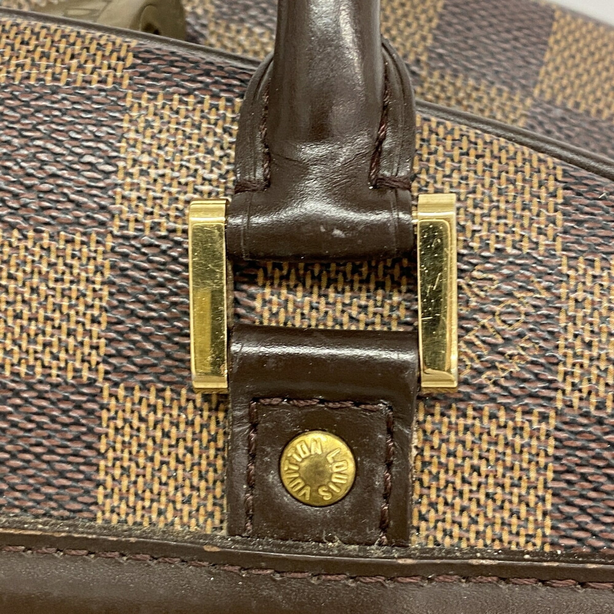 Louis Vuitton Ebene Handbag (Pre-Owned)