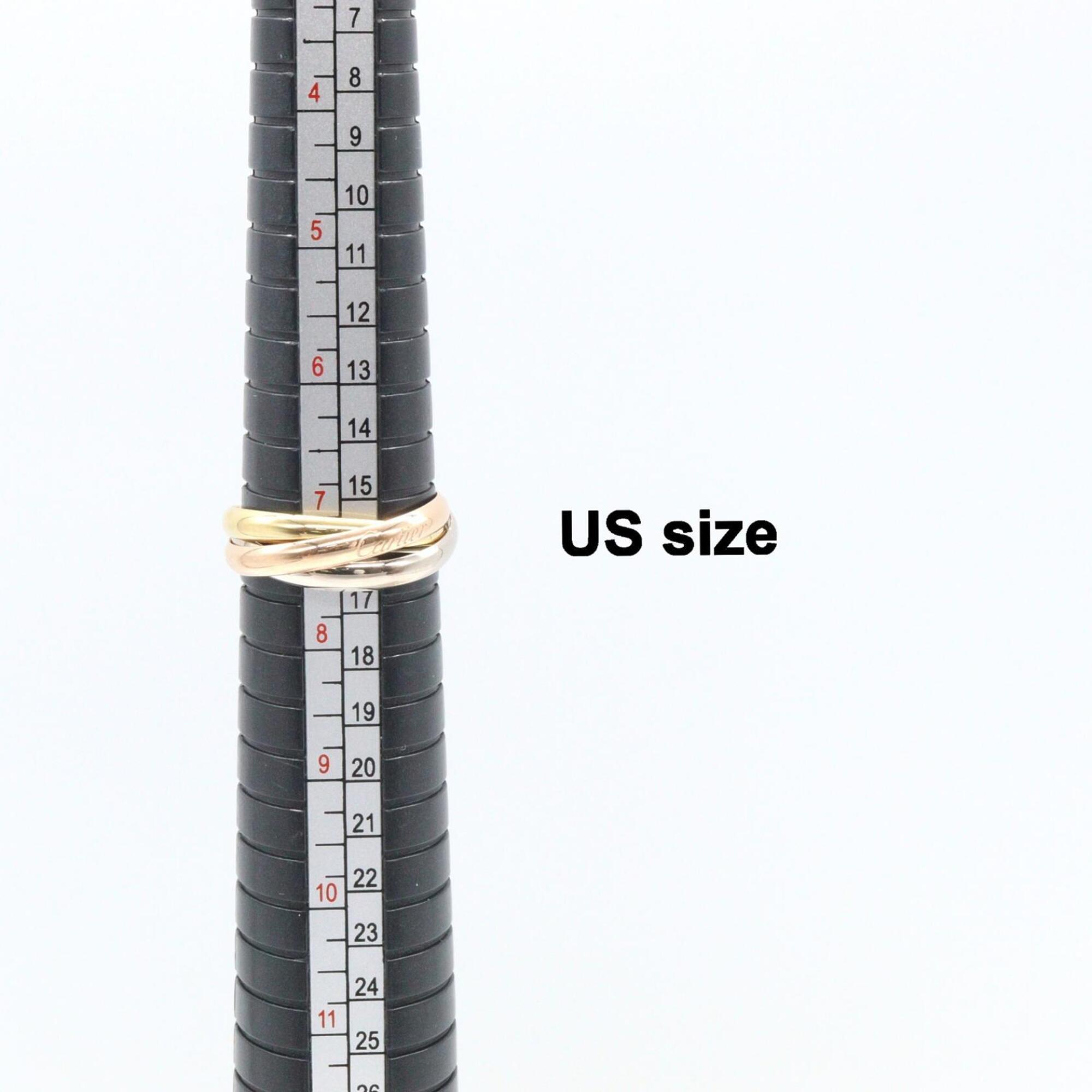 Cartier Gold Silver Yellow Gold (18K) Pink Gold (18K) White Gold (18K) Band Ring (Pre-Owned)