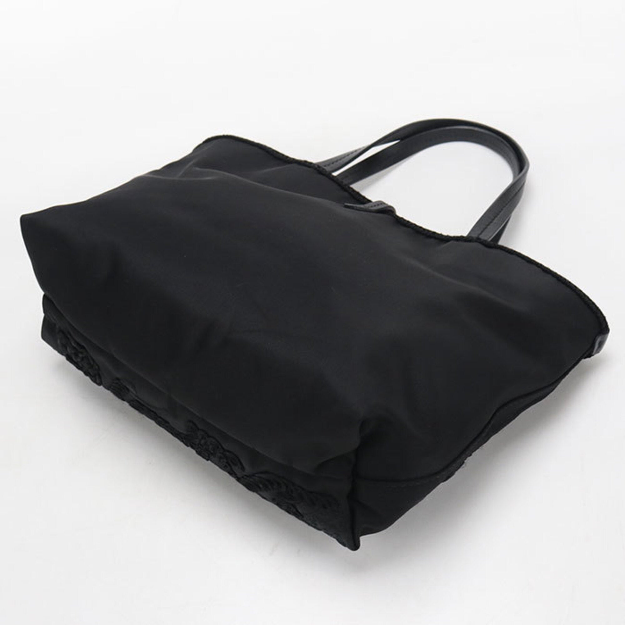 Salvatore Ferragamo Black Nylon Tote Bag (Pre-Owned)