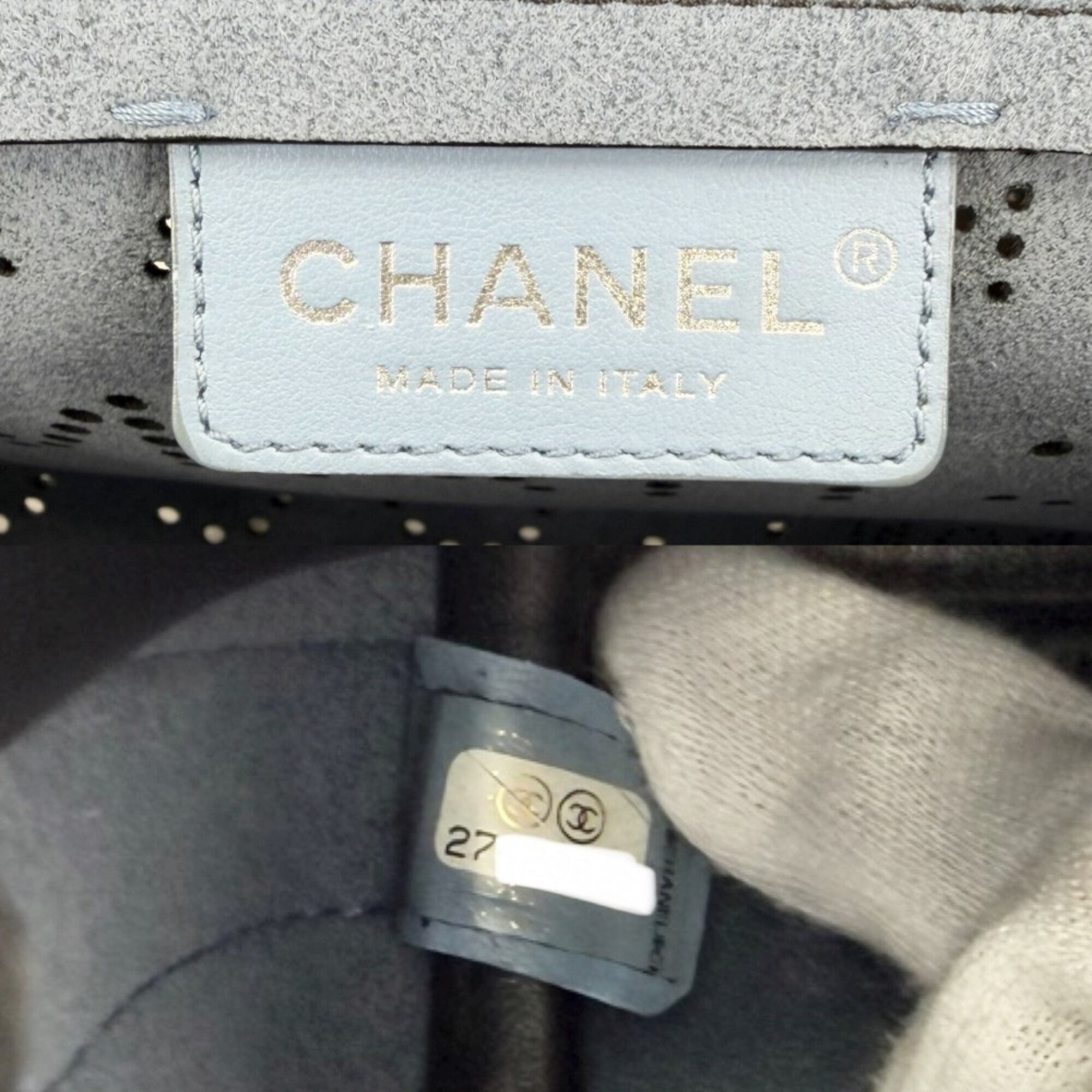 Chanel Black Leather Shoulder Bag (Pre-Owned)