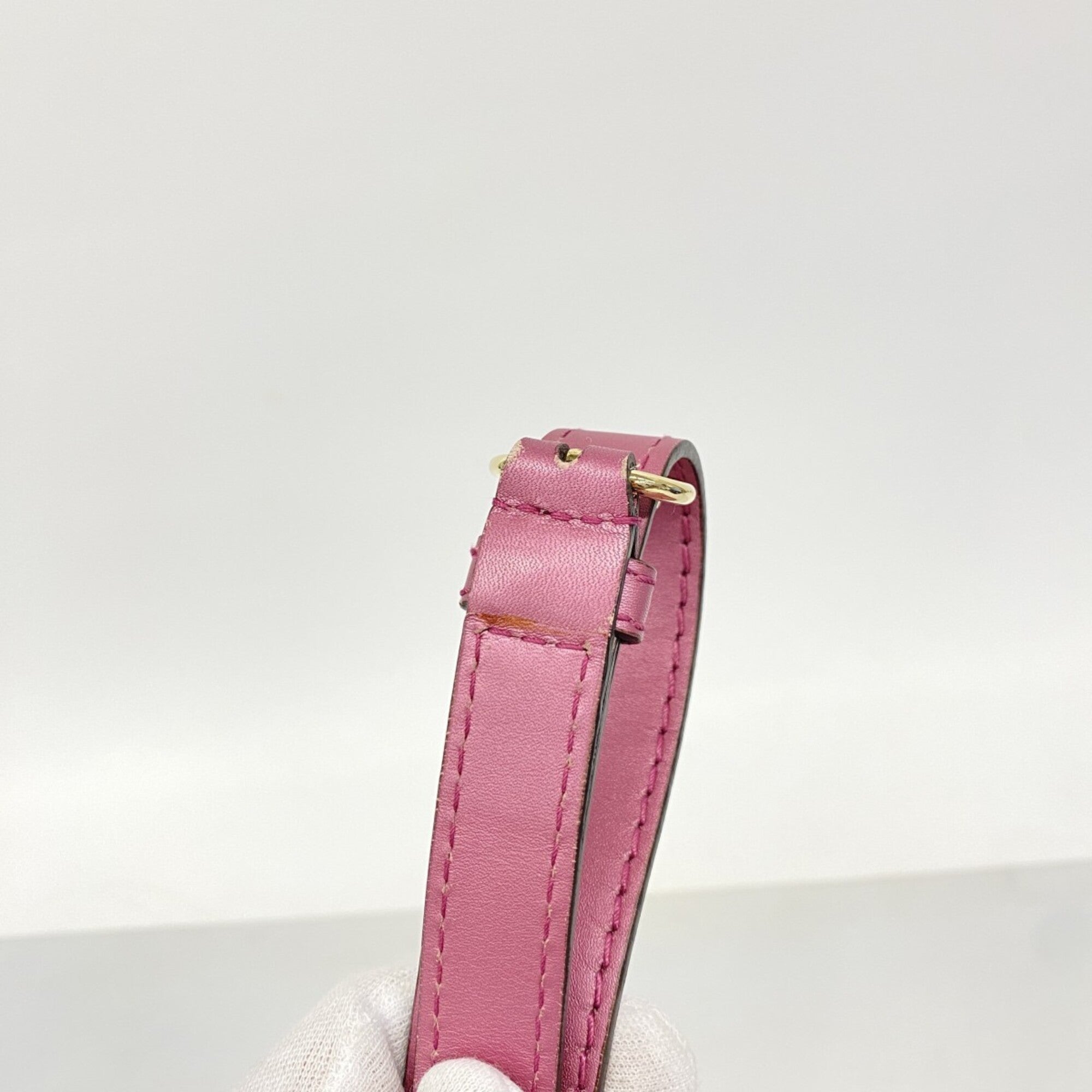 Gucci Pink Leather Tote Bag (Pre-Owned)
