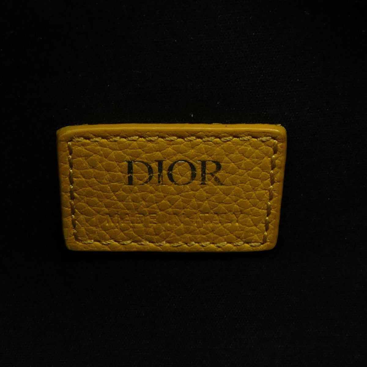Christian Dior Yellow Handbag (Pre-Owned)