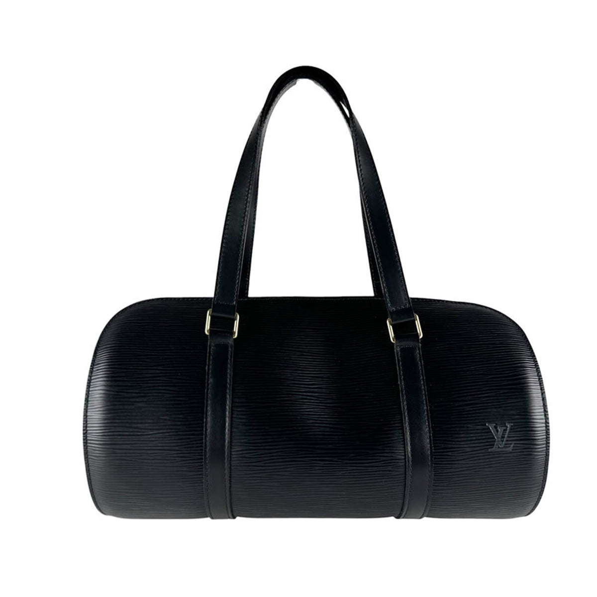 Louis Vuitton Noir Epi Leather Handbag (Pre-Owned)