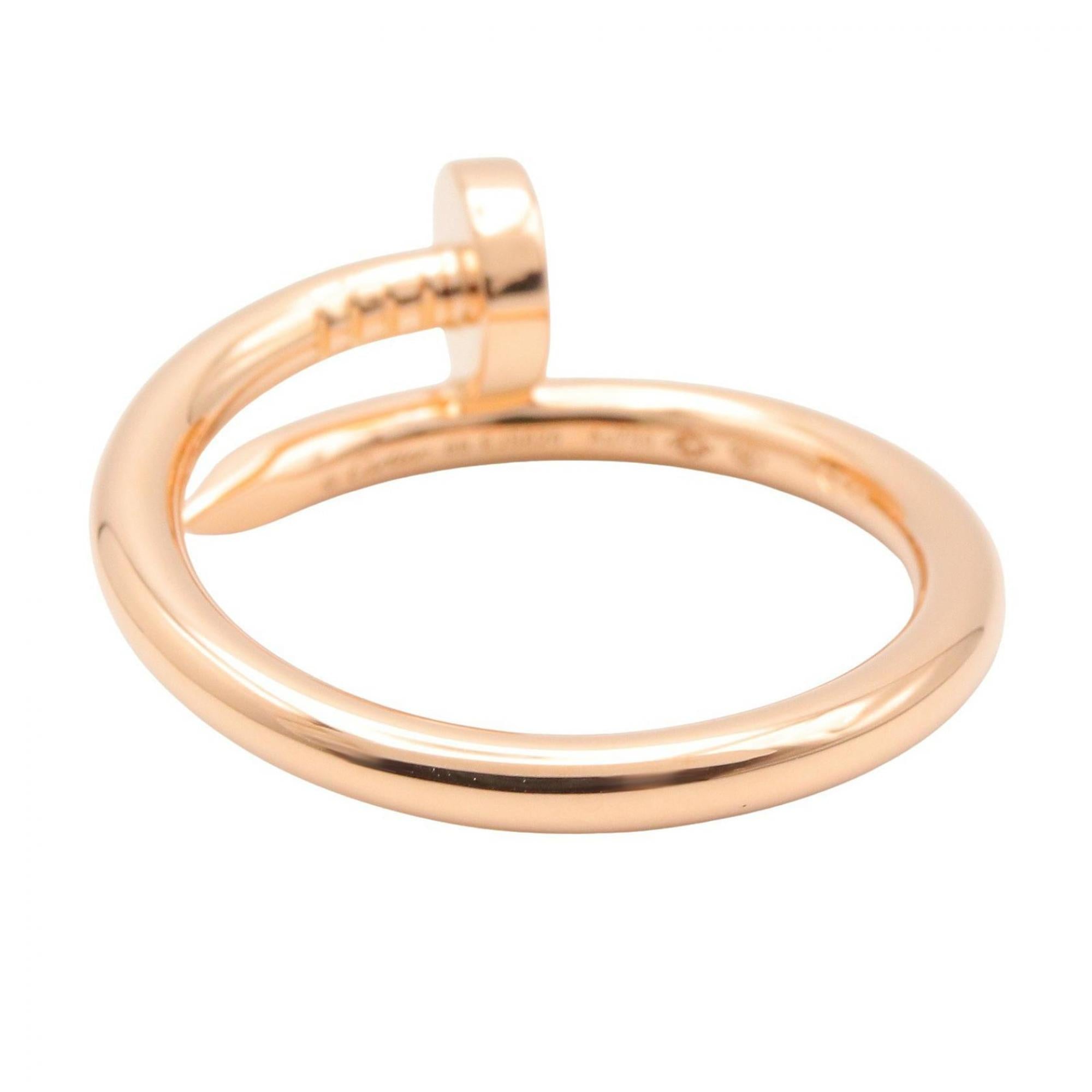Cartier Gold Pink Gold (18K) Band Ring (Pre-Owned)