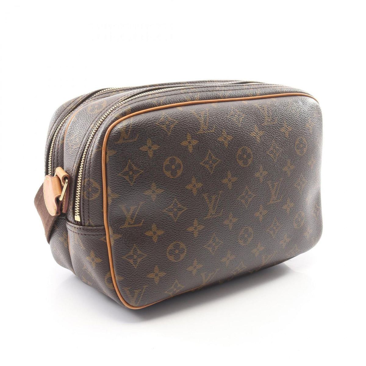 Louis Vuitton Brown Monogram Monogram Leather Handbag Shoulder Bag (Pre-Owned)