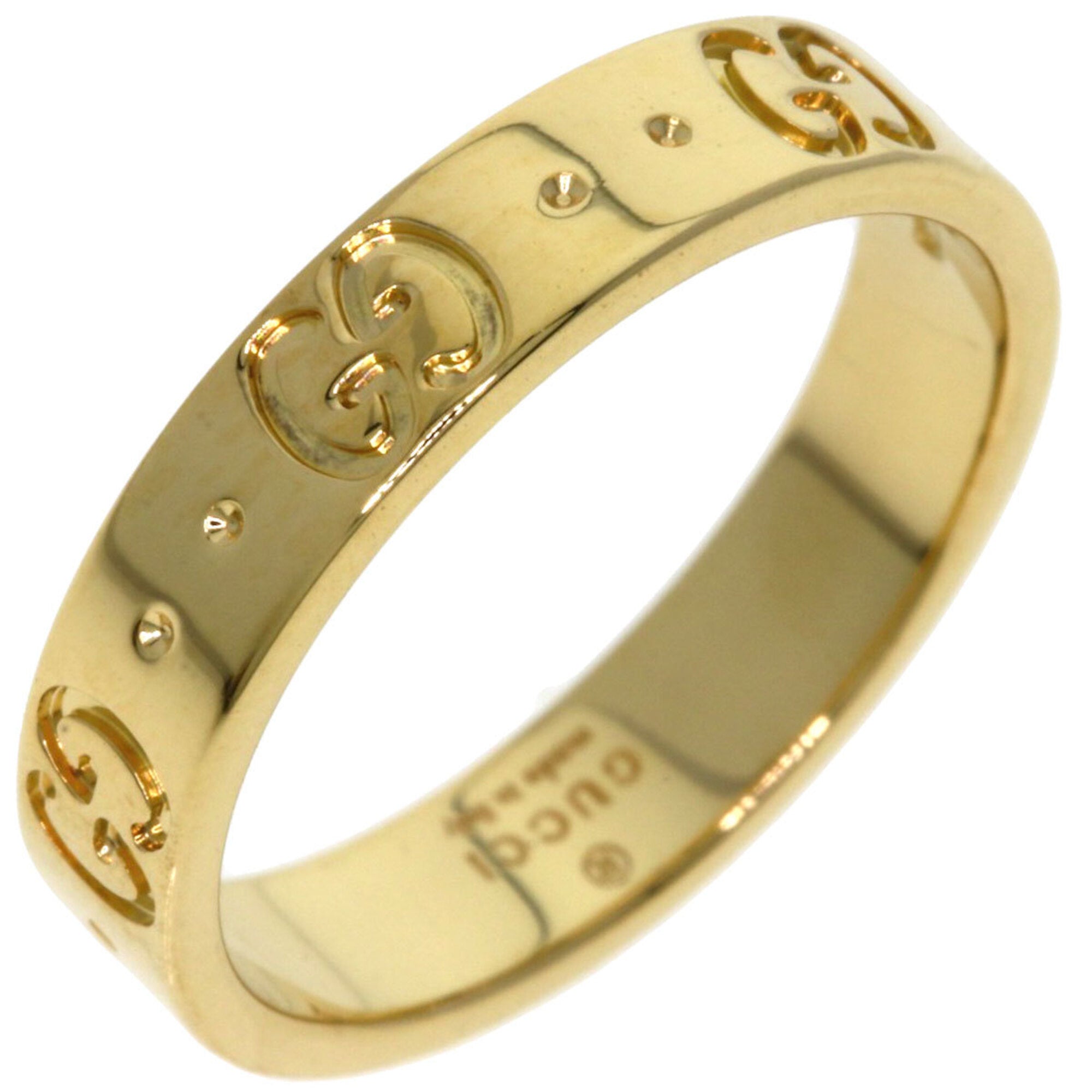 Gucci Yellow Gold (18K) Band Ring (Pre-Owned)