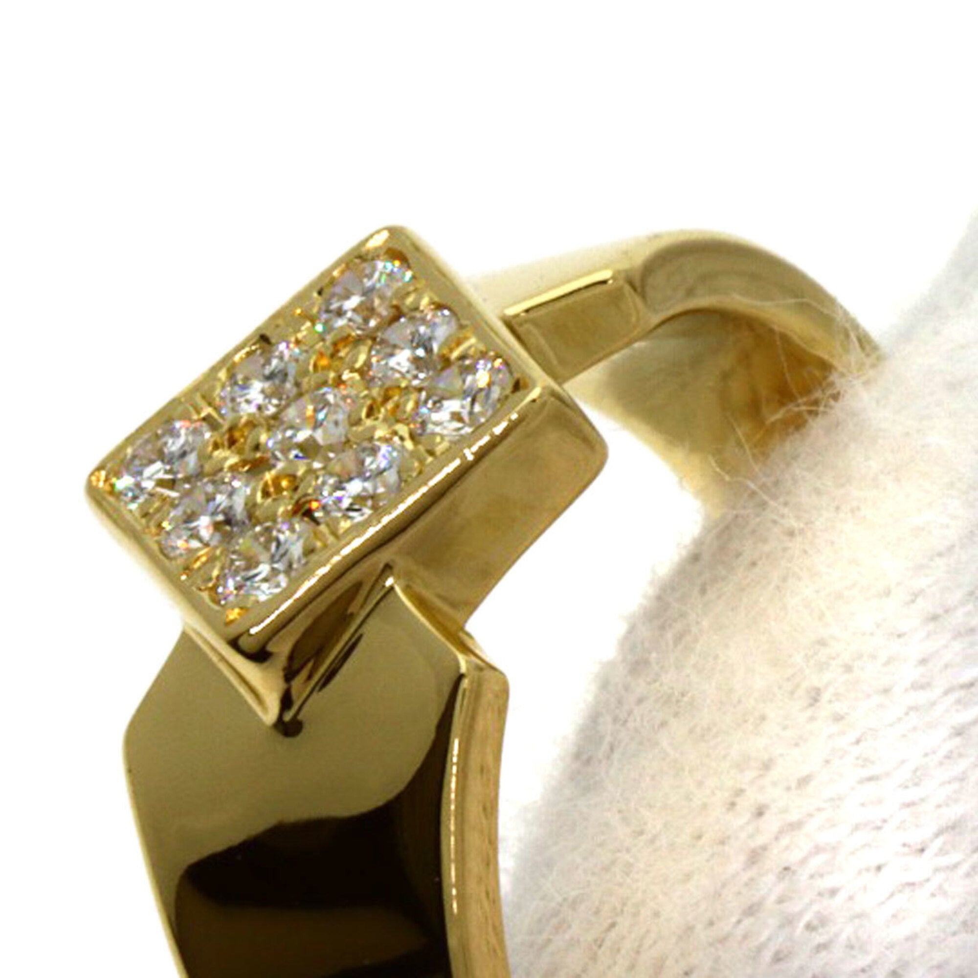 Christian Dior Yellow Gold Yellow Gold (18K) Band Ring (Pre-Owned)