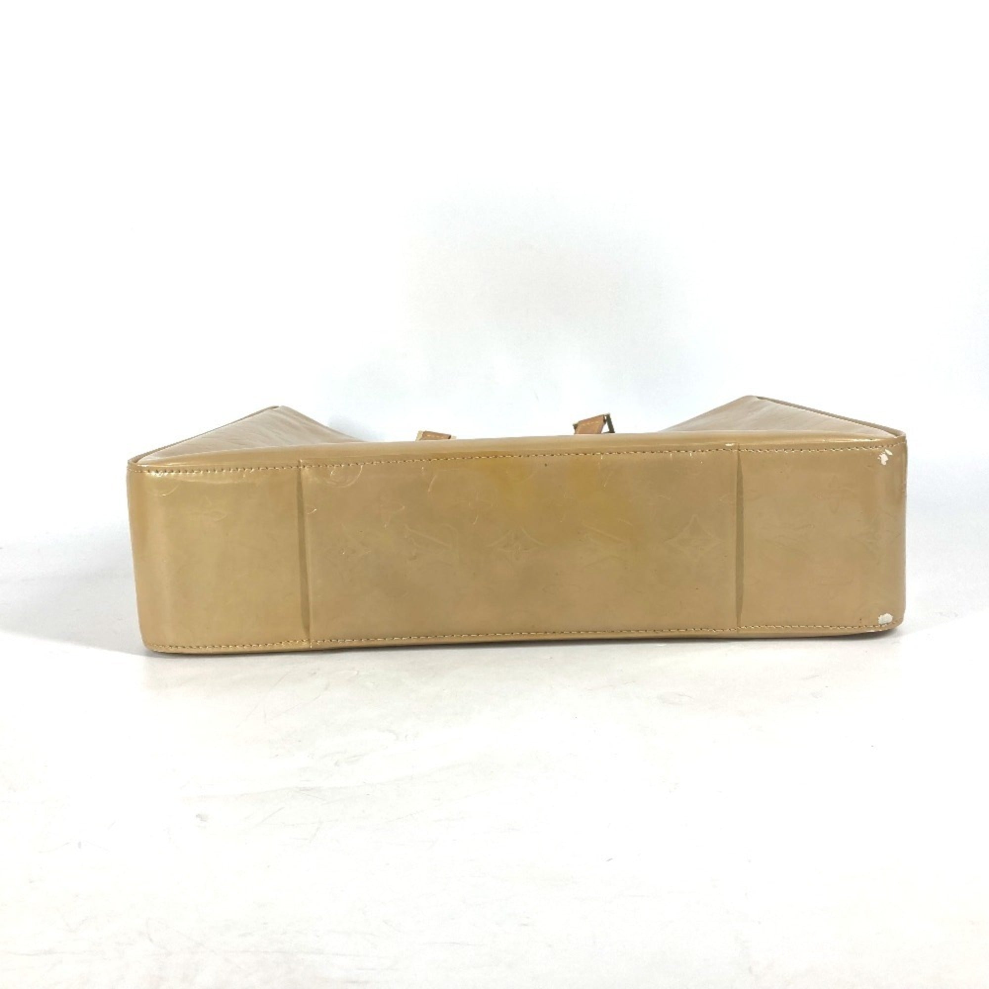 Louis Vuitton Beige Monogram Vernis Shoulder Bag Tote Bag (Pre-Owned)