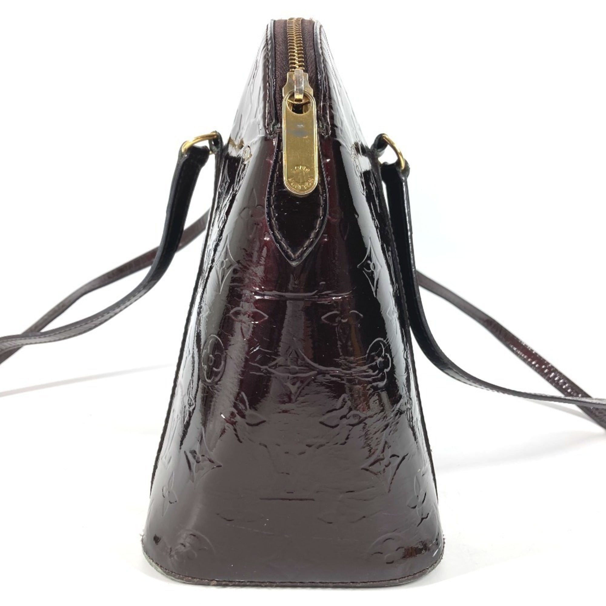 Louis Vuitton Monogram Vernis Amarante Purple Monogram Vernis Shoulder Bag Tote Bag (Pre-Owned)