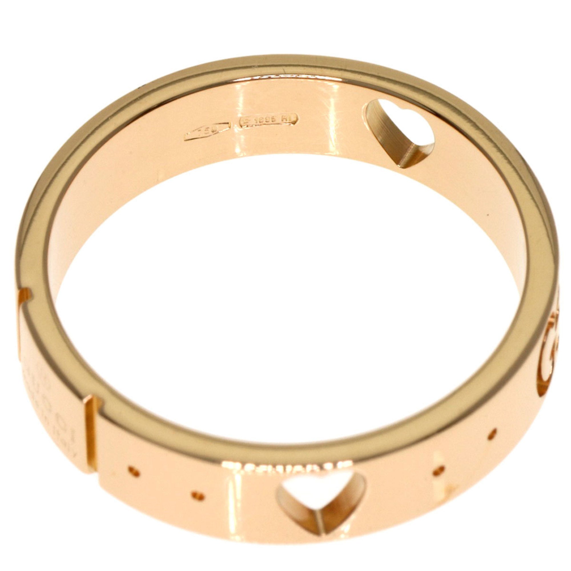 Gucci Icon Pink Gold (18K) Band Ring (Pre-Owned)