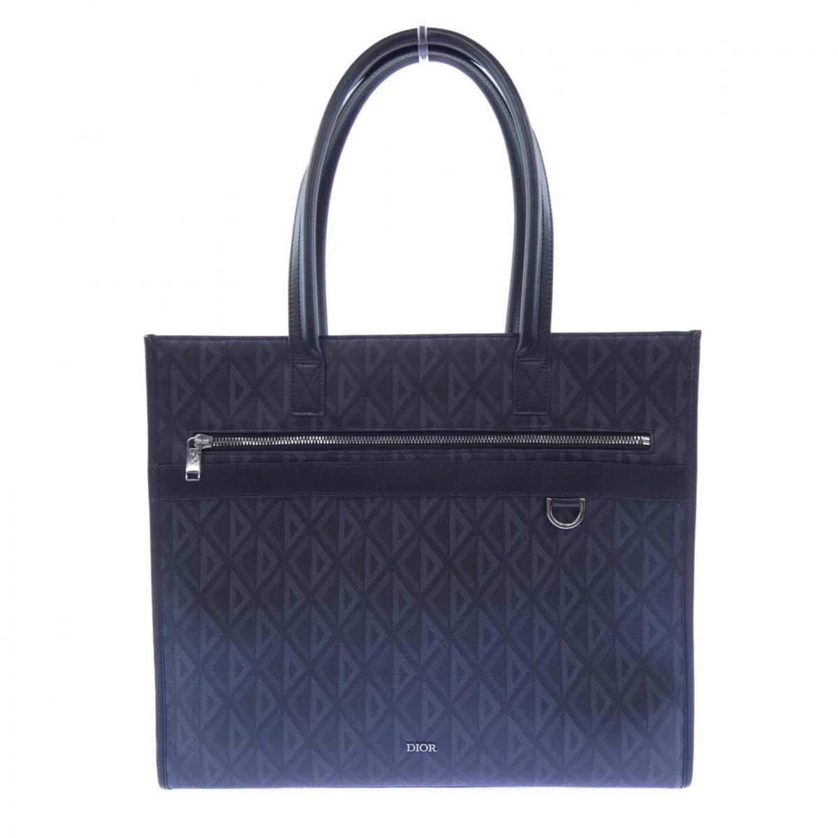 Christian Dior Black Gray Handbag (Pre-Owned)