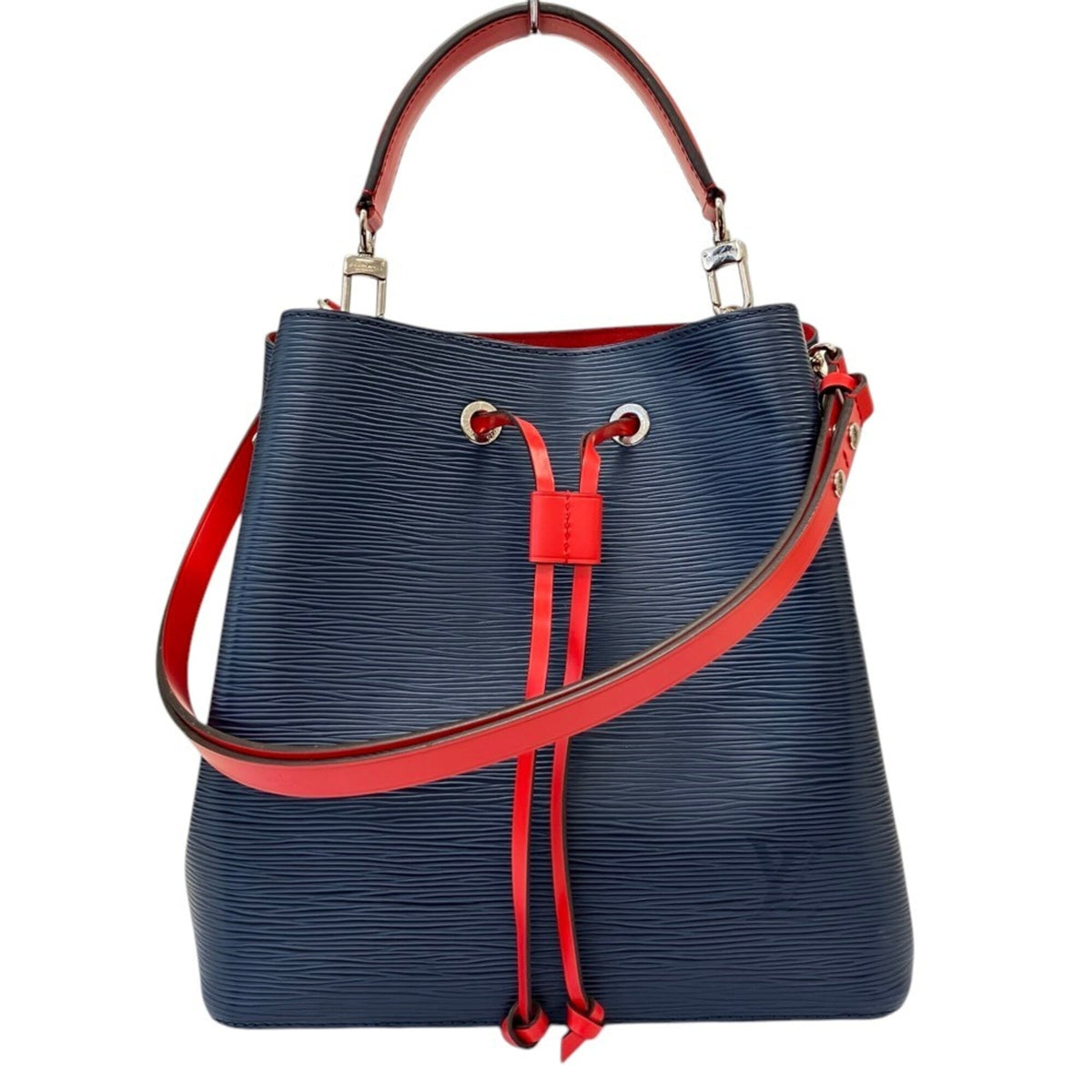 Louis Vuitton Blue Indigo Epi Leather Shoulder Bag (Pre-Owned)