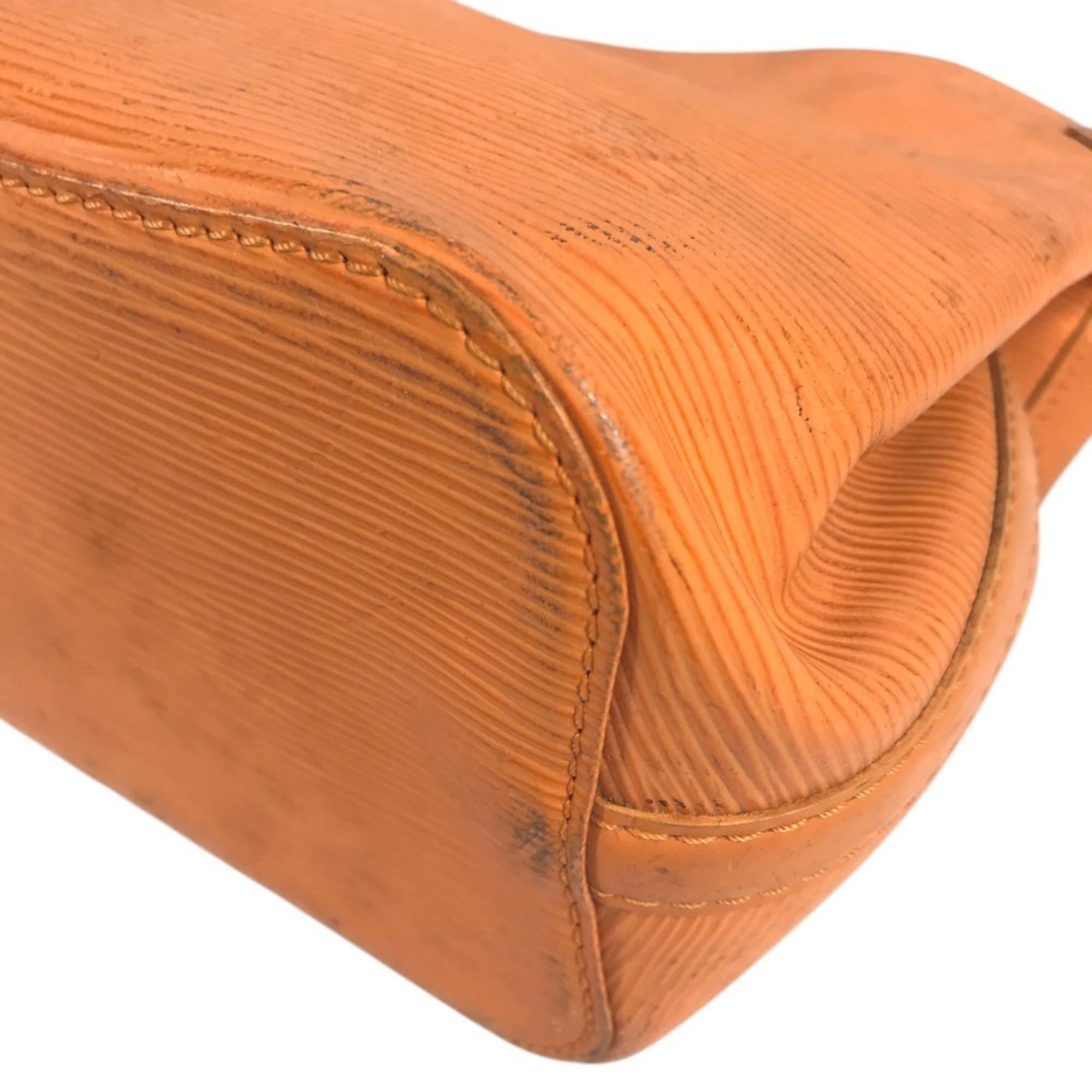 Louis Vuitton Galle Orange Epi Leather Handbag Shoulder Bag (Pre-Owned)