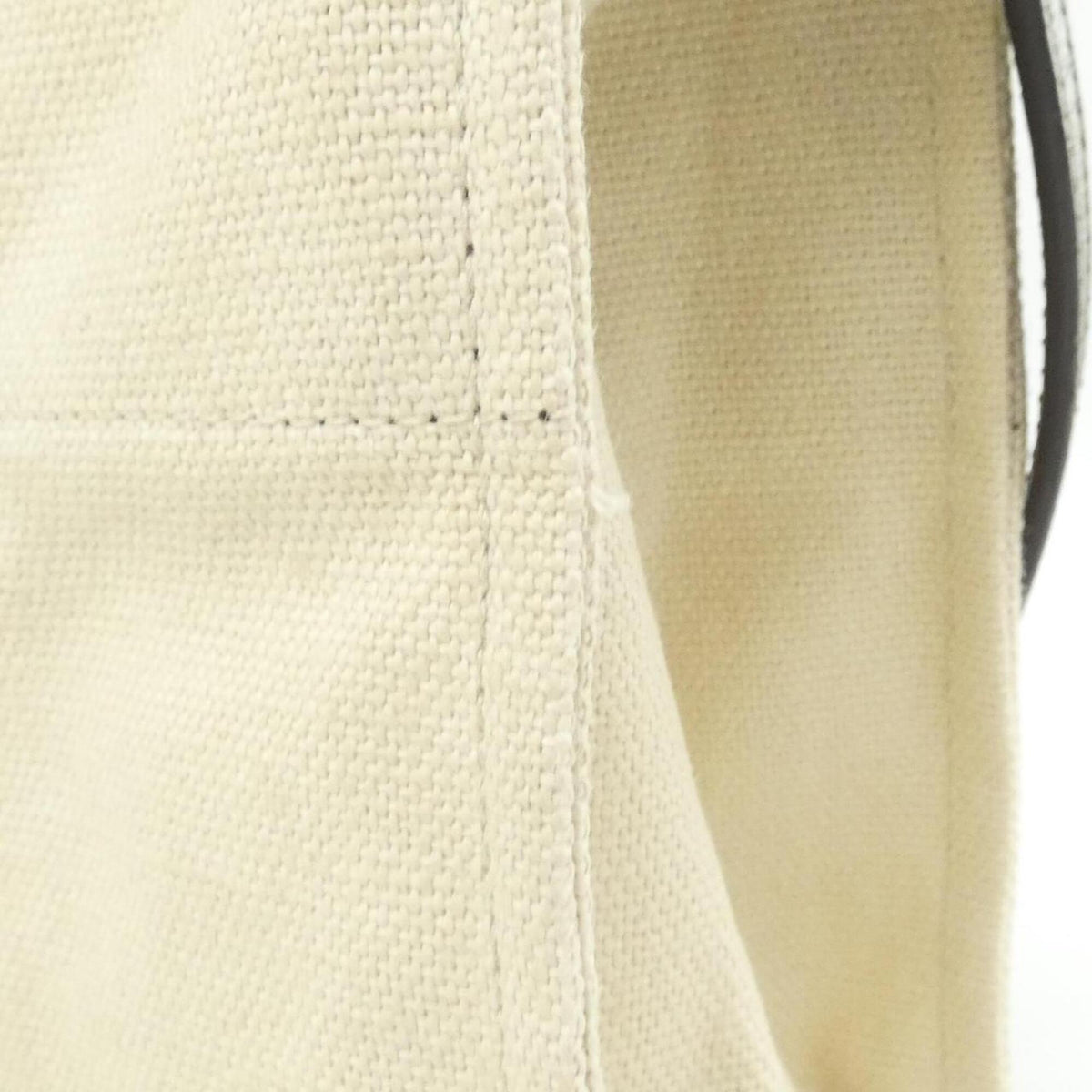 Gucci Beige Brown Linen Canvas Handbag (Pre-Owned)