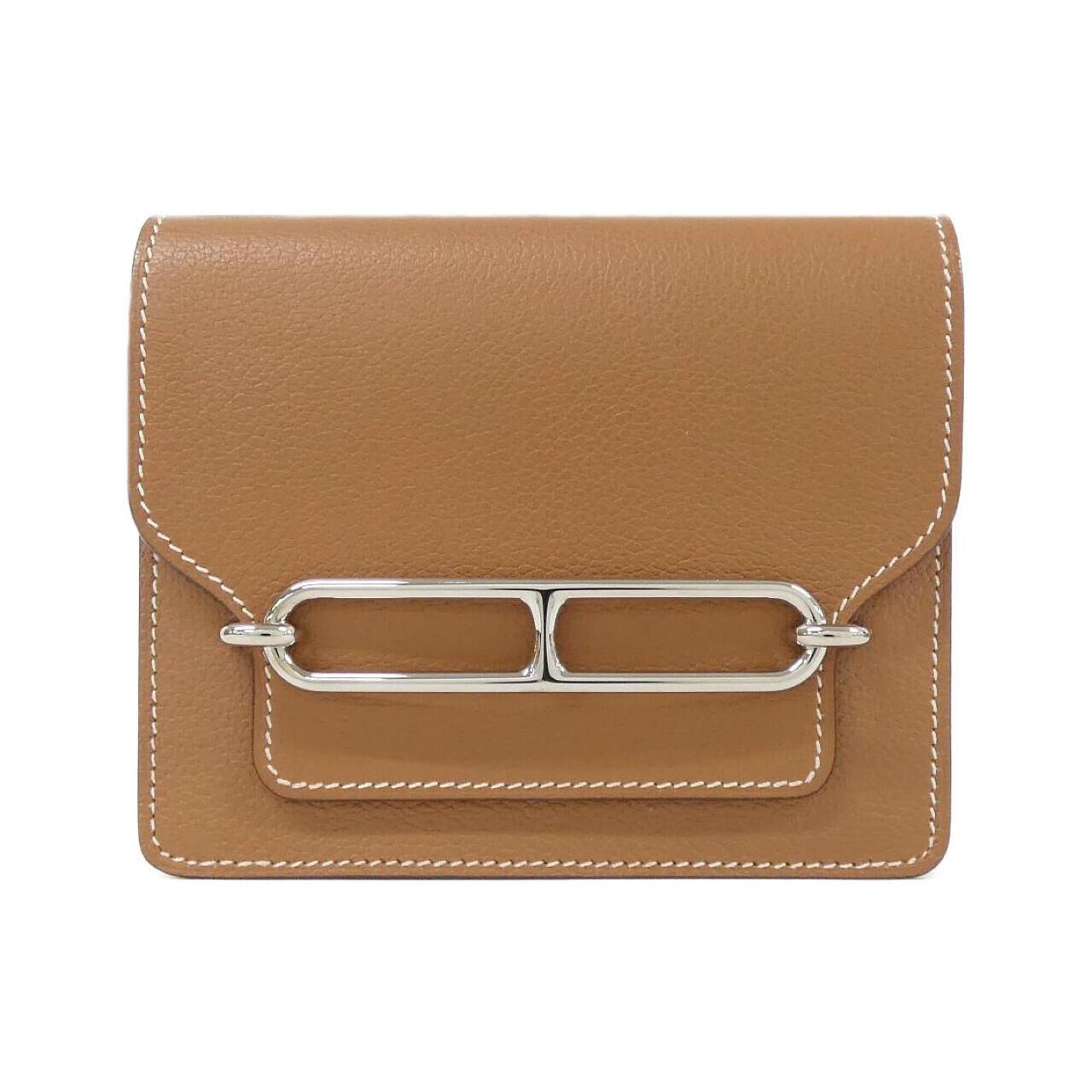 Hermes Brown Coin Purse/Coin Case (Pre-Owned)