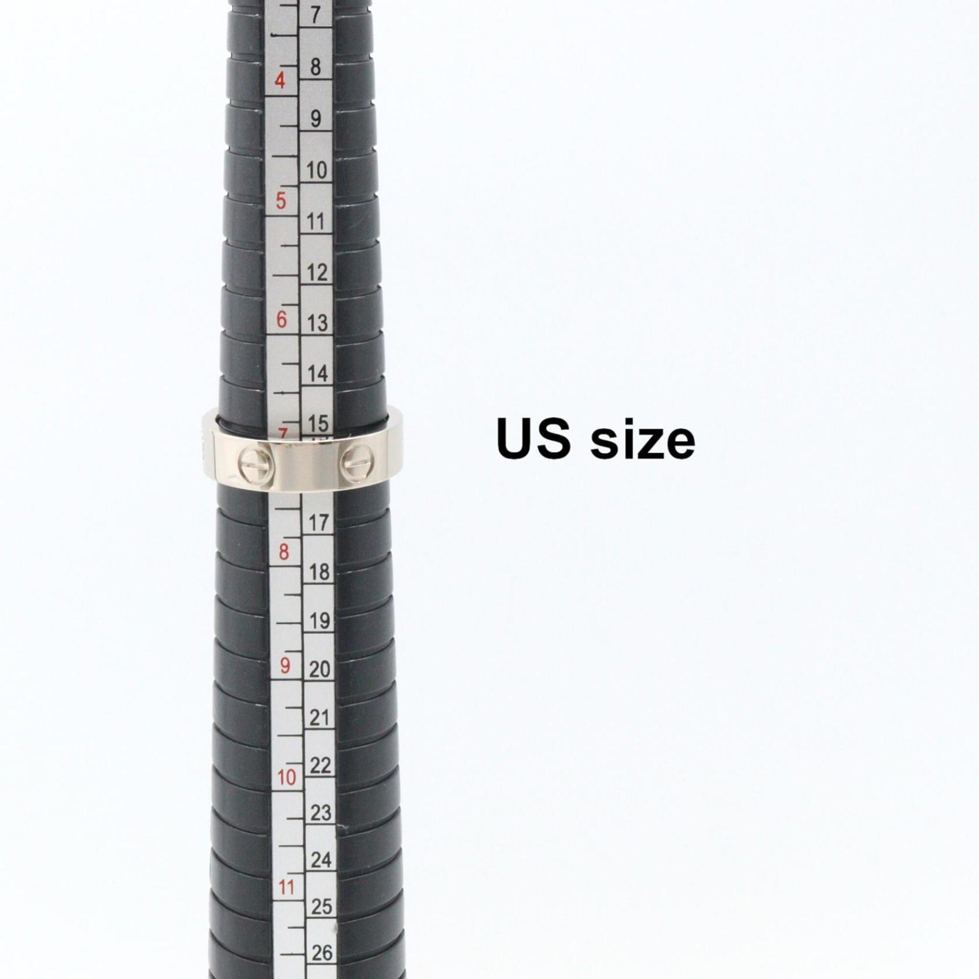 Cartier Silver White Gold (18K) Band Ring (Pre-Owned)