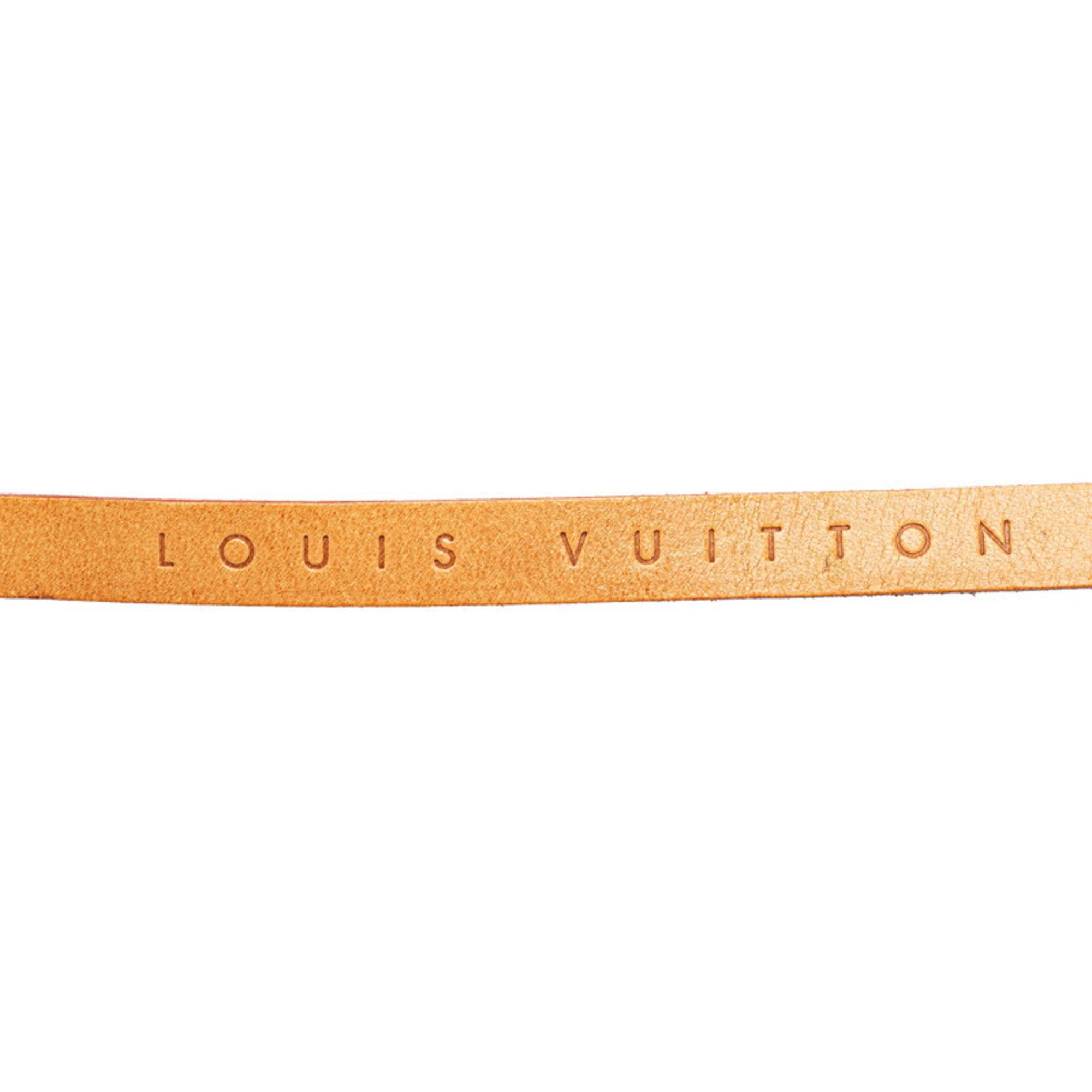 Louis Vuitton Brown Pvc Leather Pochette Sling Bag (Pre-Owned)