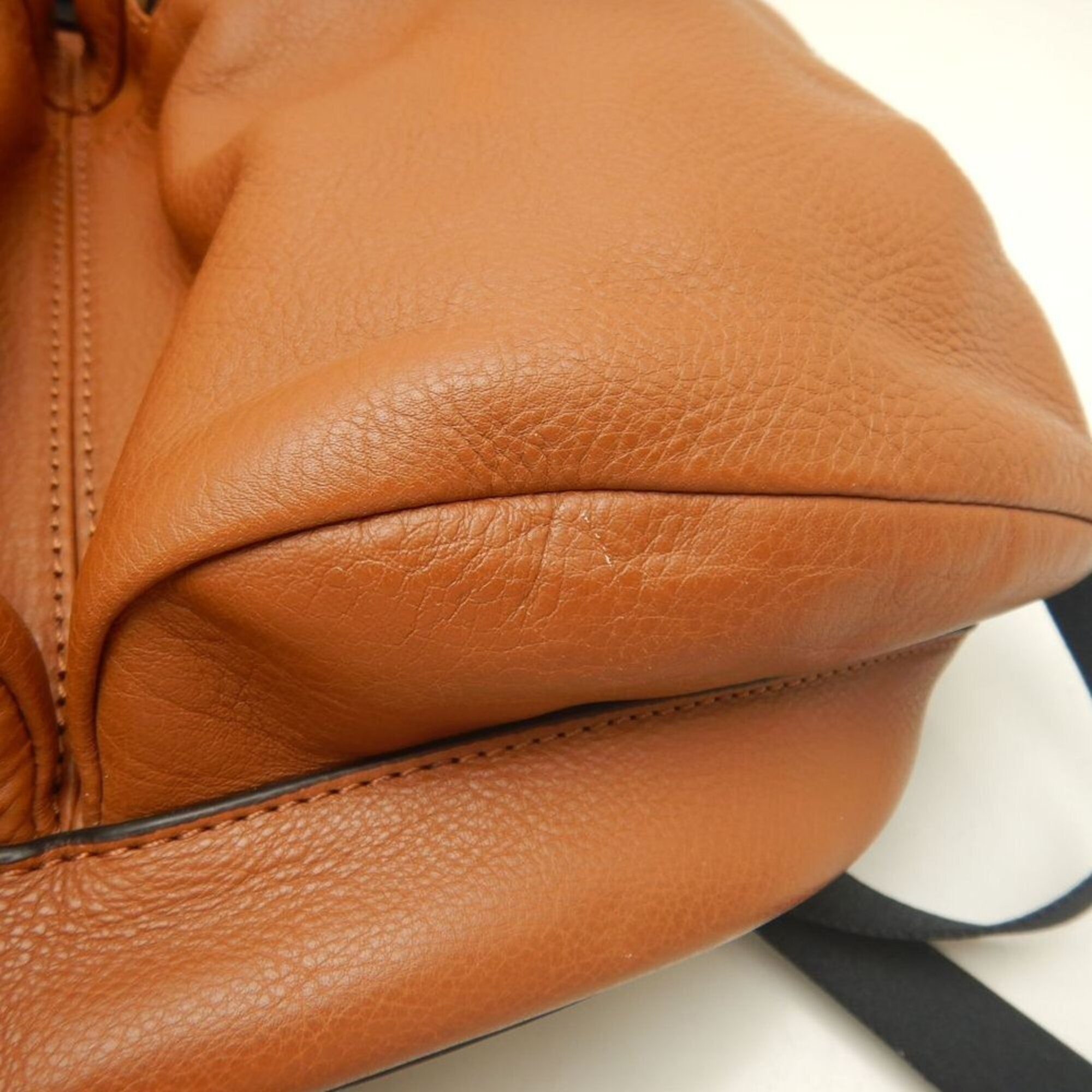 Coach Brown Leather Backpack (Pre-Owned)
