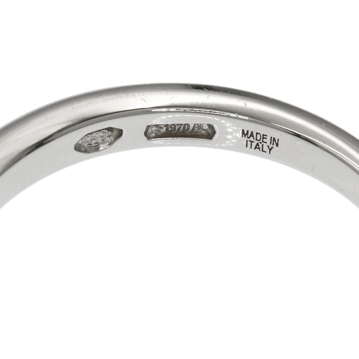Bvlgari Platinum 950 Band Ring (Pre-Owned)