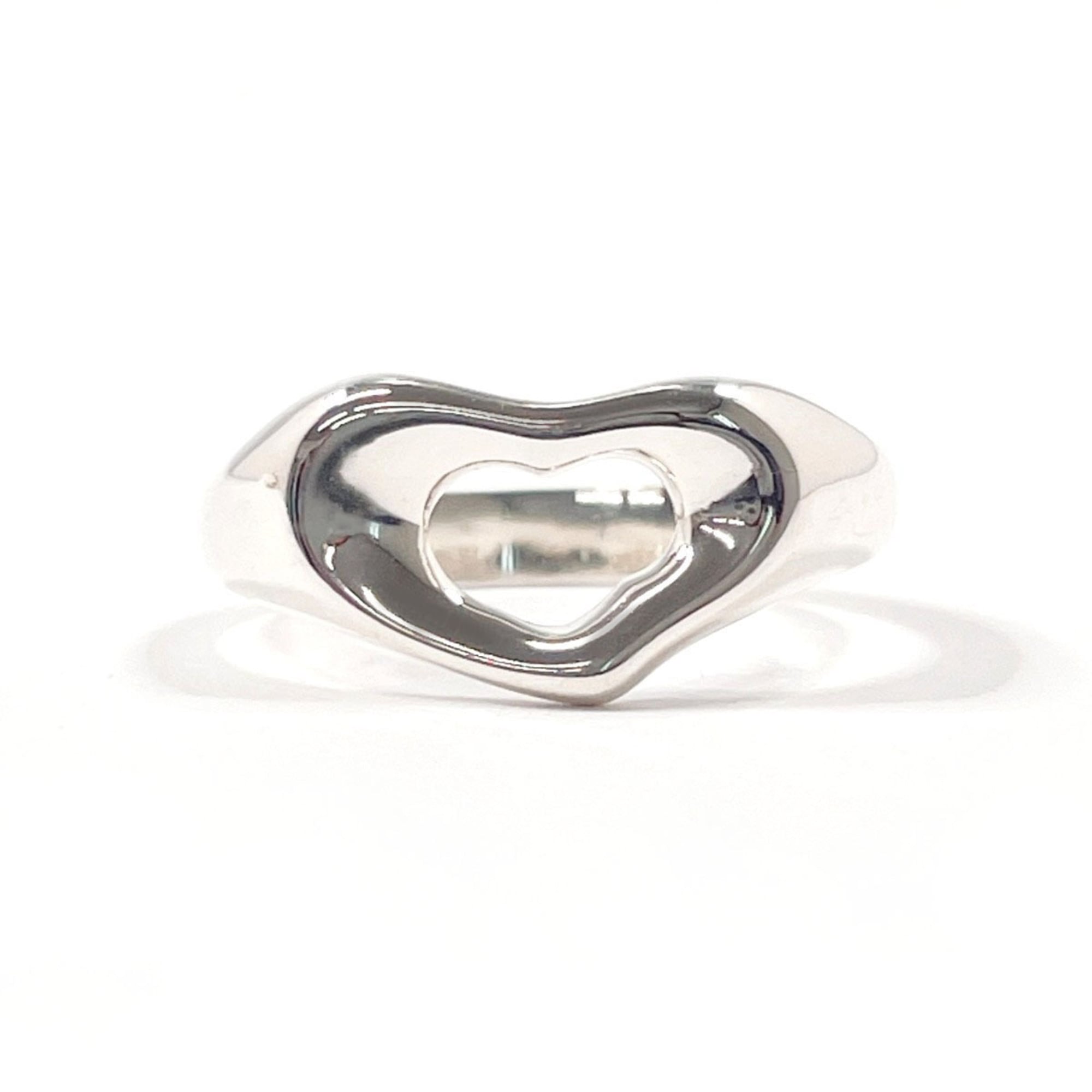 Tiffany Silver Silver 925 Band Ring (Pre-Owned)