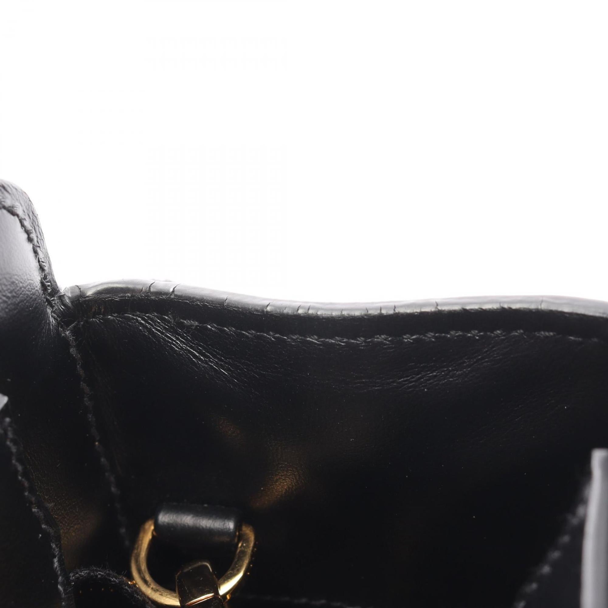 Prada Black Saffiano Handbag (Pre-Owned)
