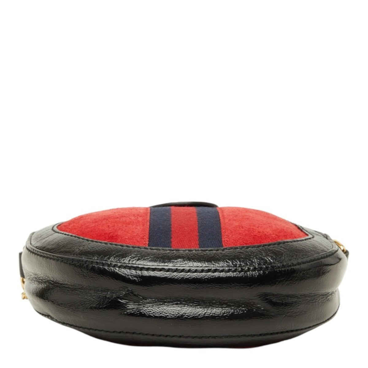 Gucci Black Leather Suede Shoulder Bag (Pre-Owned)
