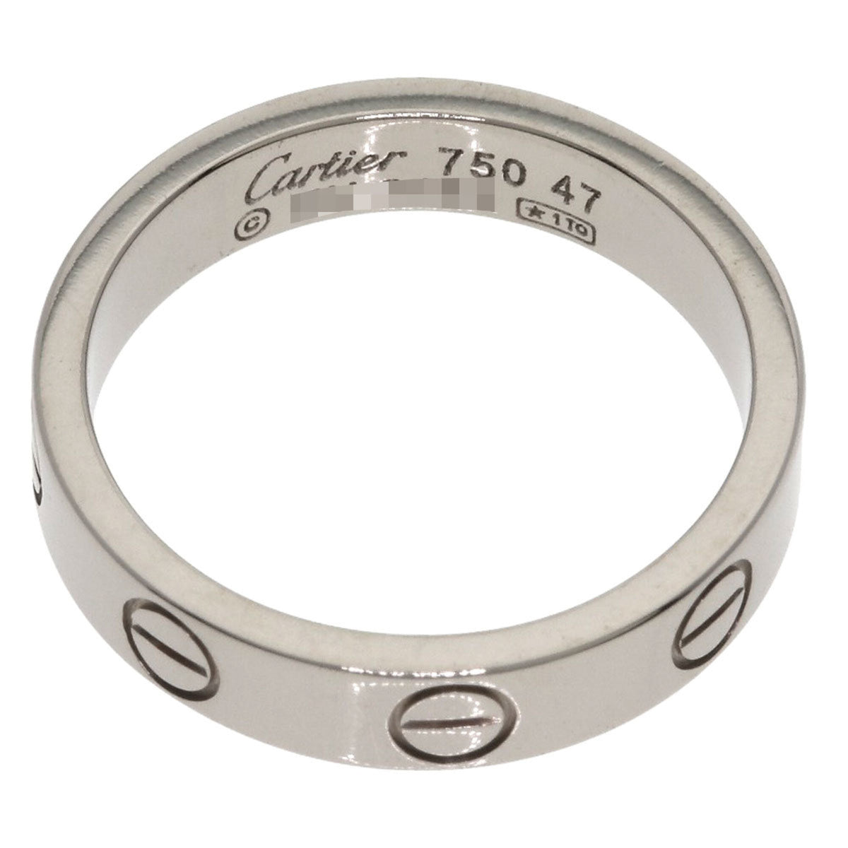 Cartier White Gold (18K) Band Ring (Pre-Owned)