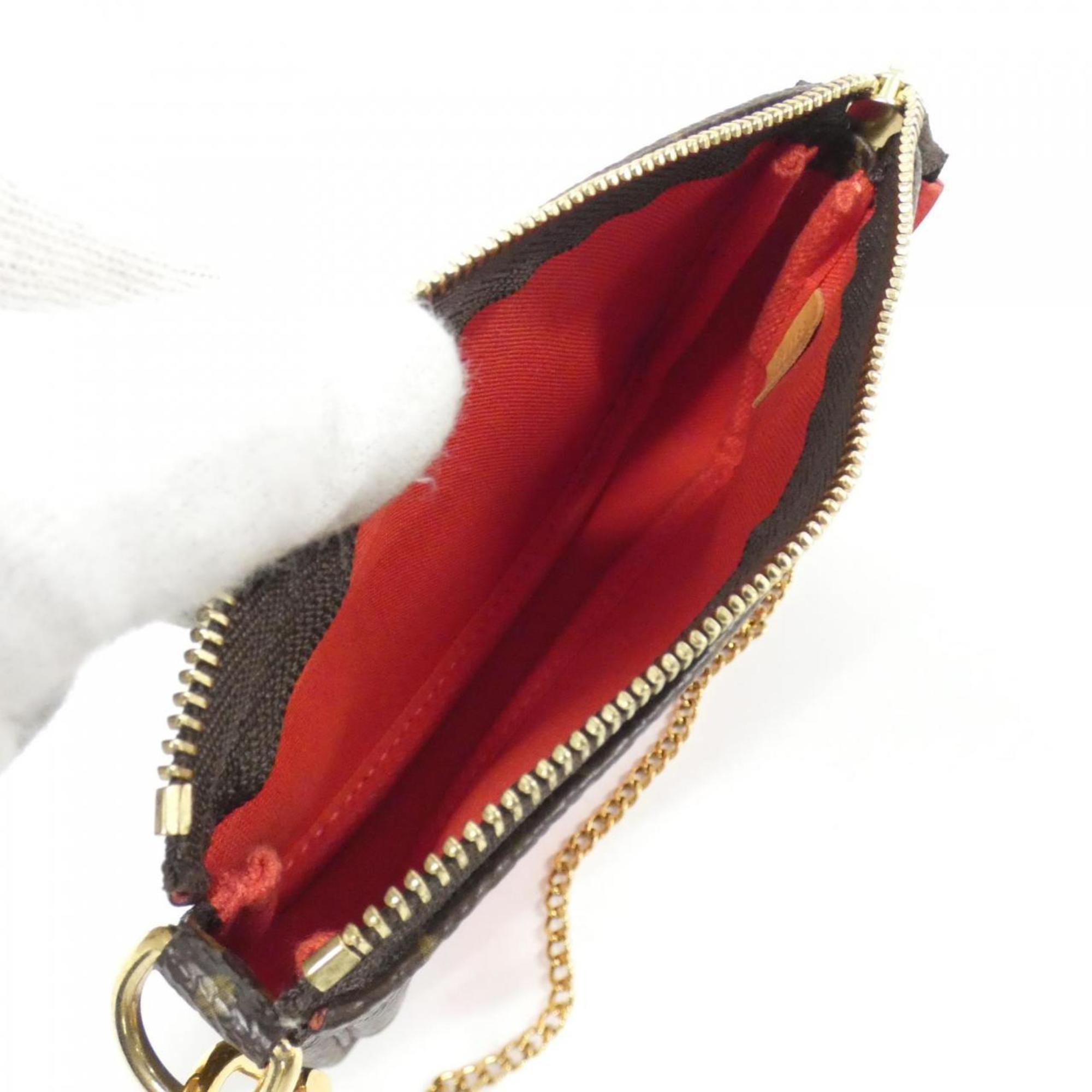 Louis Vuitton Marron Monogram Monogram Coated Canvas Pochette Pouch (Pre-Owned)