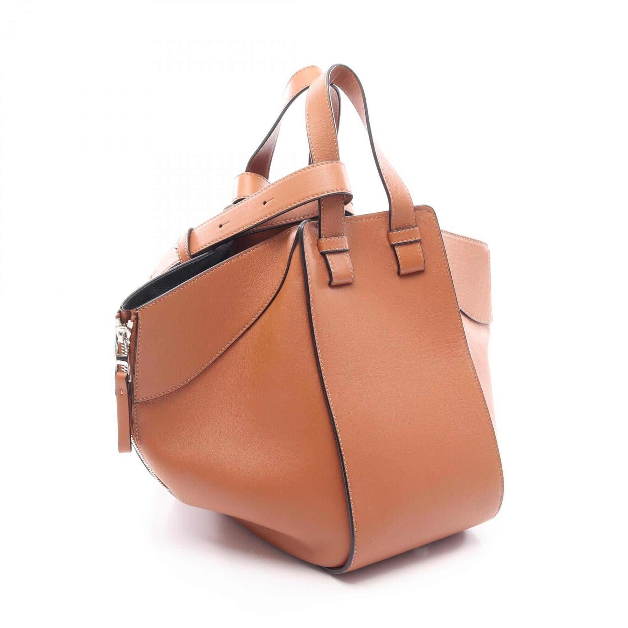 Loewe Hammock Brown Leather Handbag (Pre-Owned)