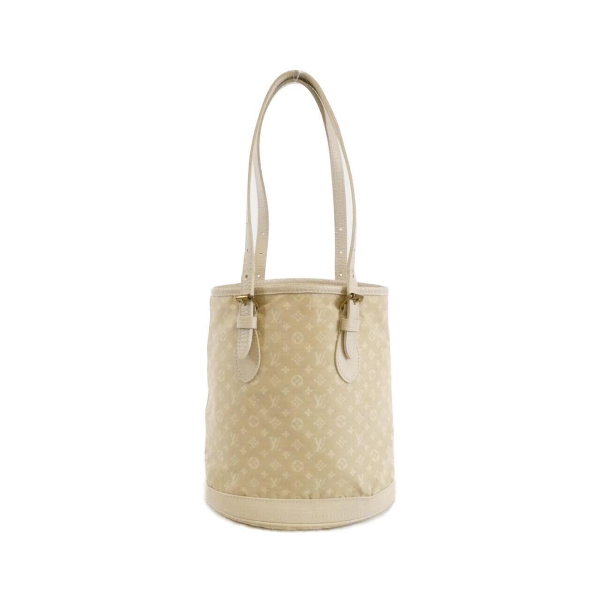 Louis Vuitton Beige Dune Canvas Handbag (Pre-Owned)