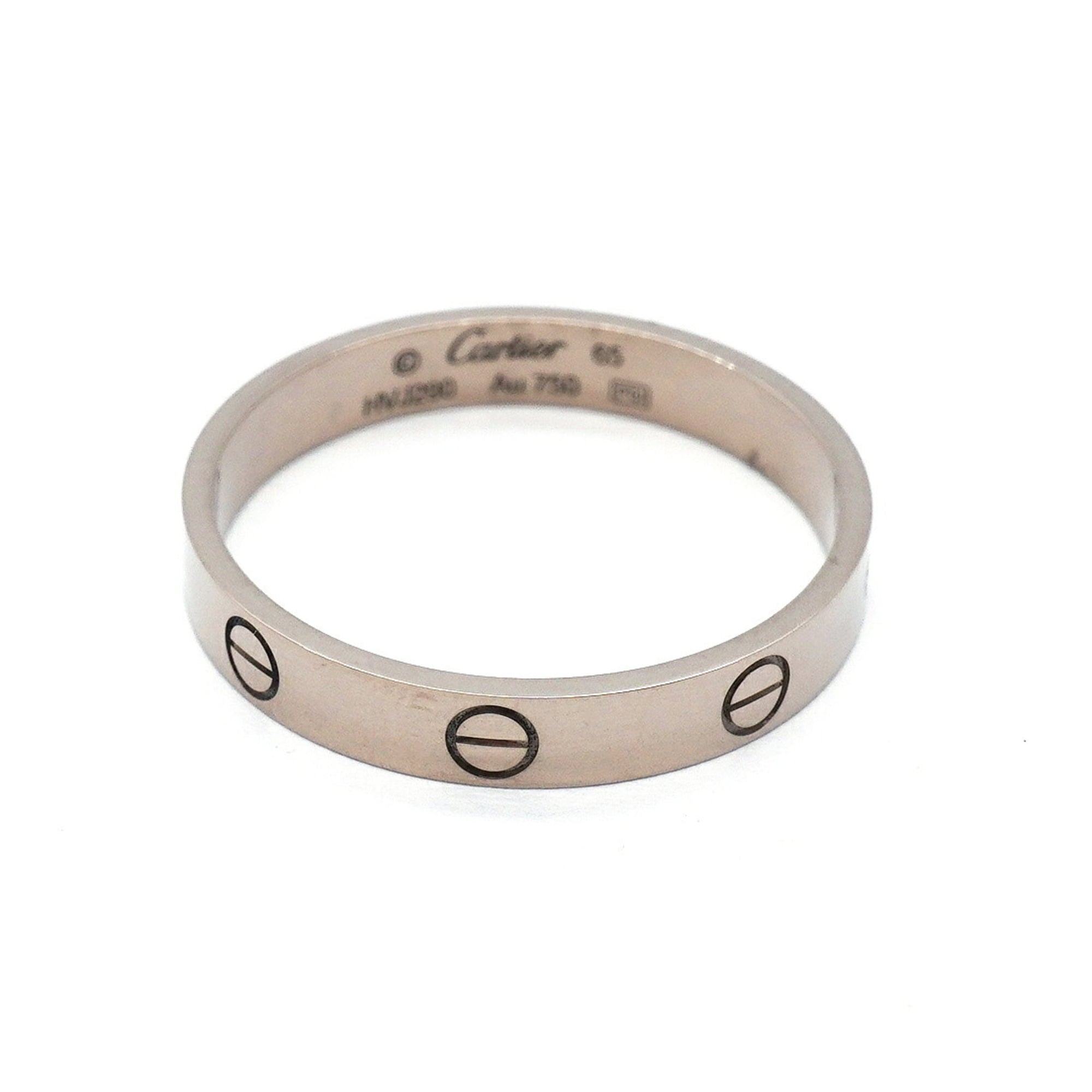 Cartier White Gold (18K) Band Ring (Pre-Owned)