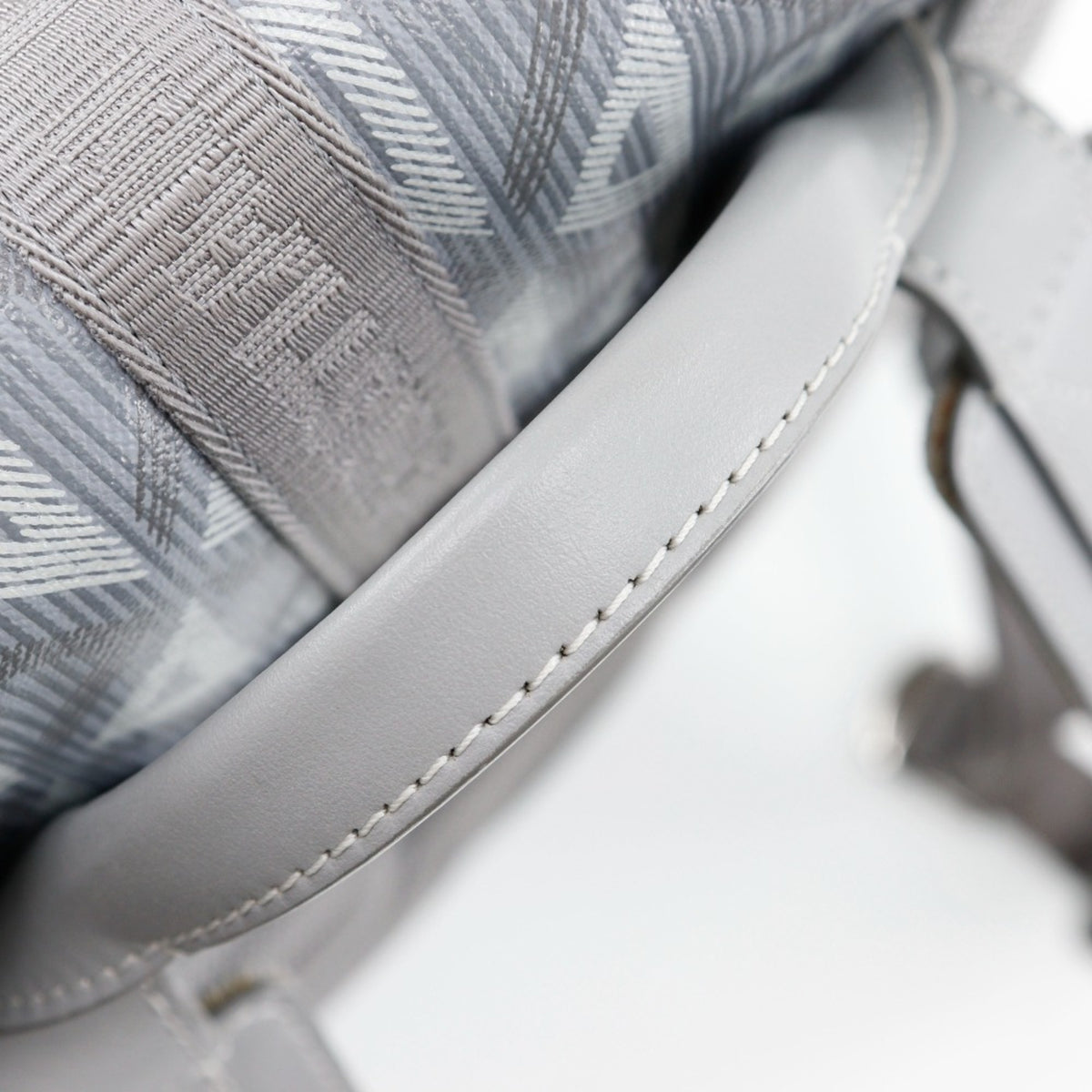 Christian Dior Gray Pvc Backpack (Pre-Owned)