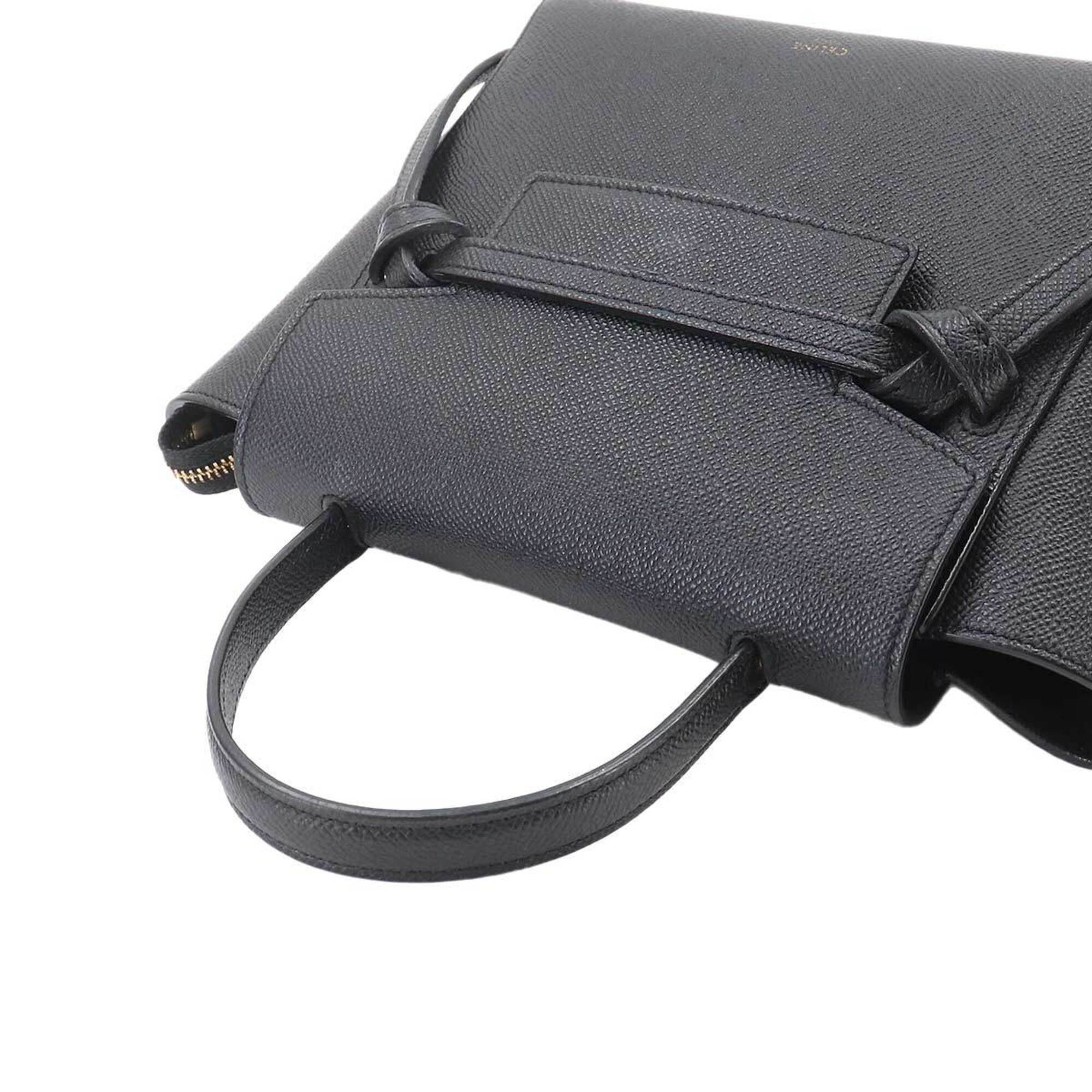 Celine Black Leather Handbag (Pre-Owned)