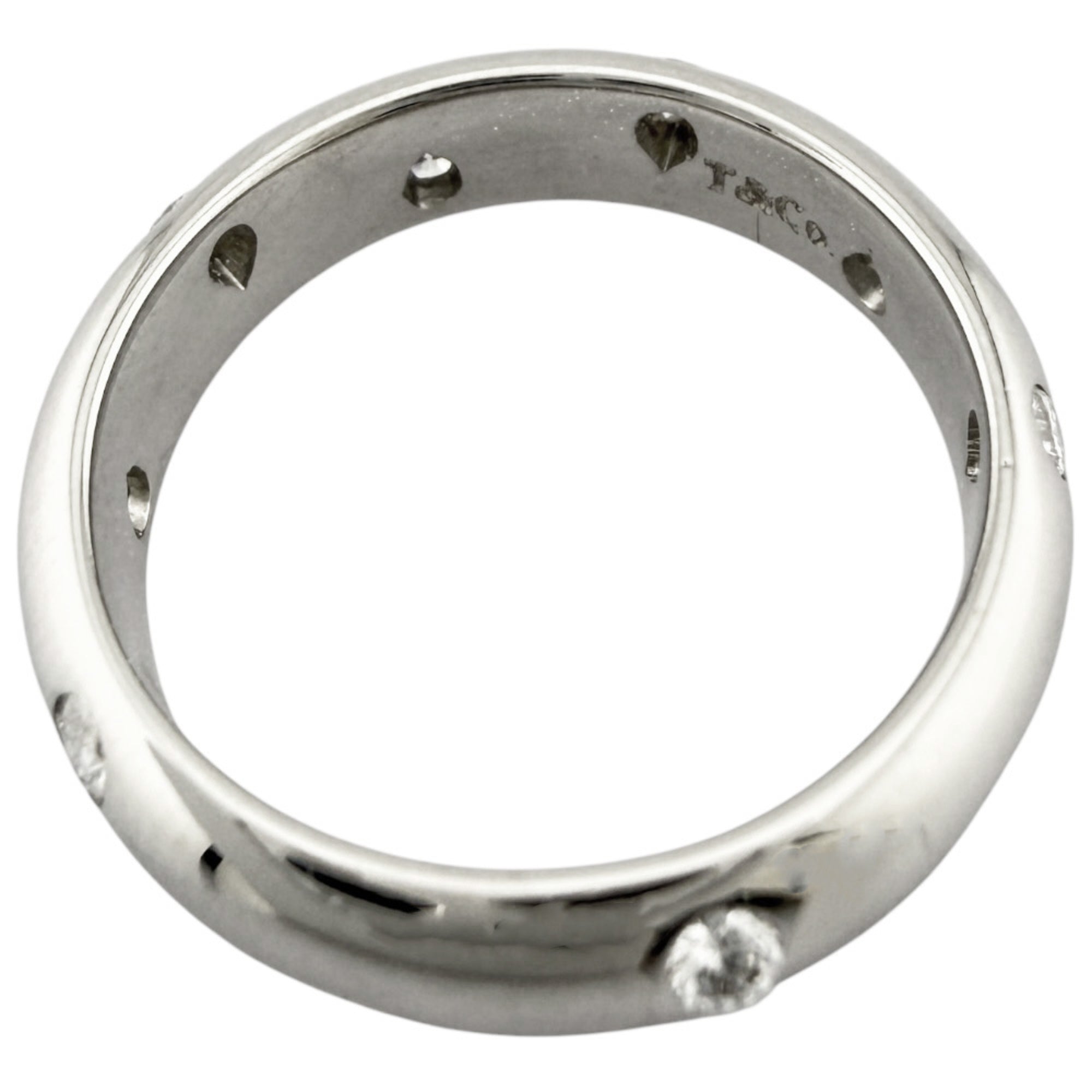 Tiffany Platinum 950 Band Ring (Pre-Owned)