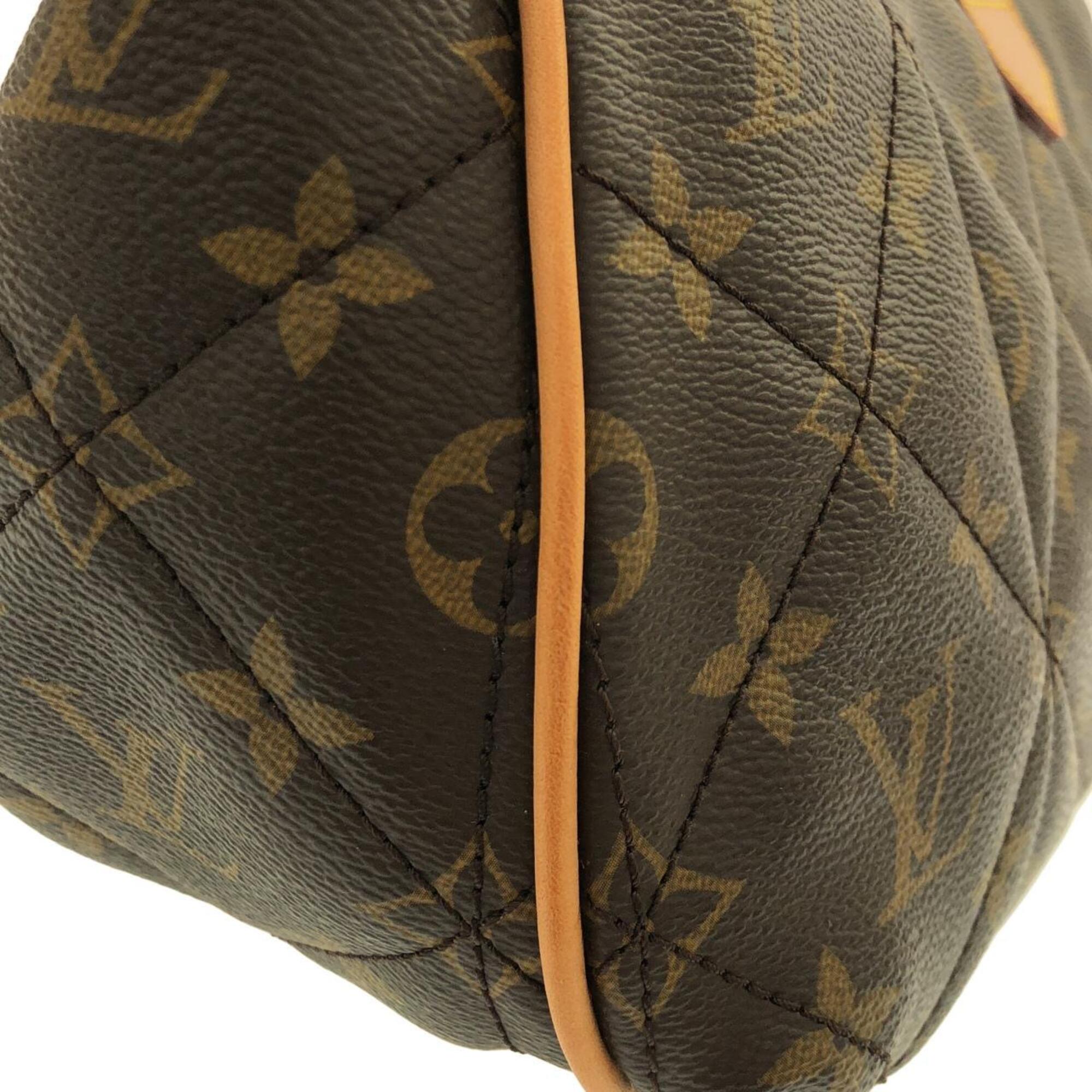 Louis Vuitton Brown Coated Canvas Handbag Shoulder Bag (Pre-Owned)