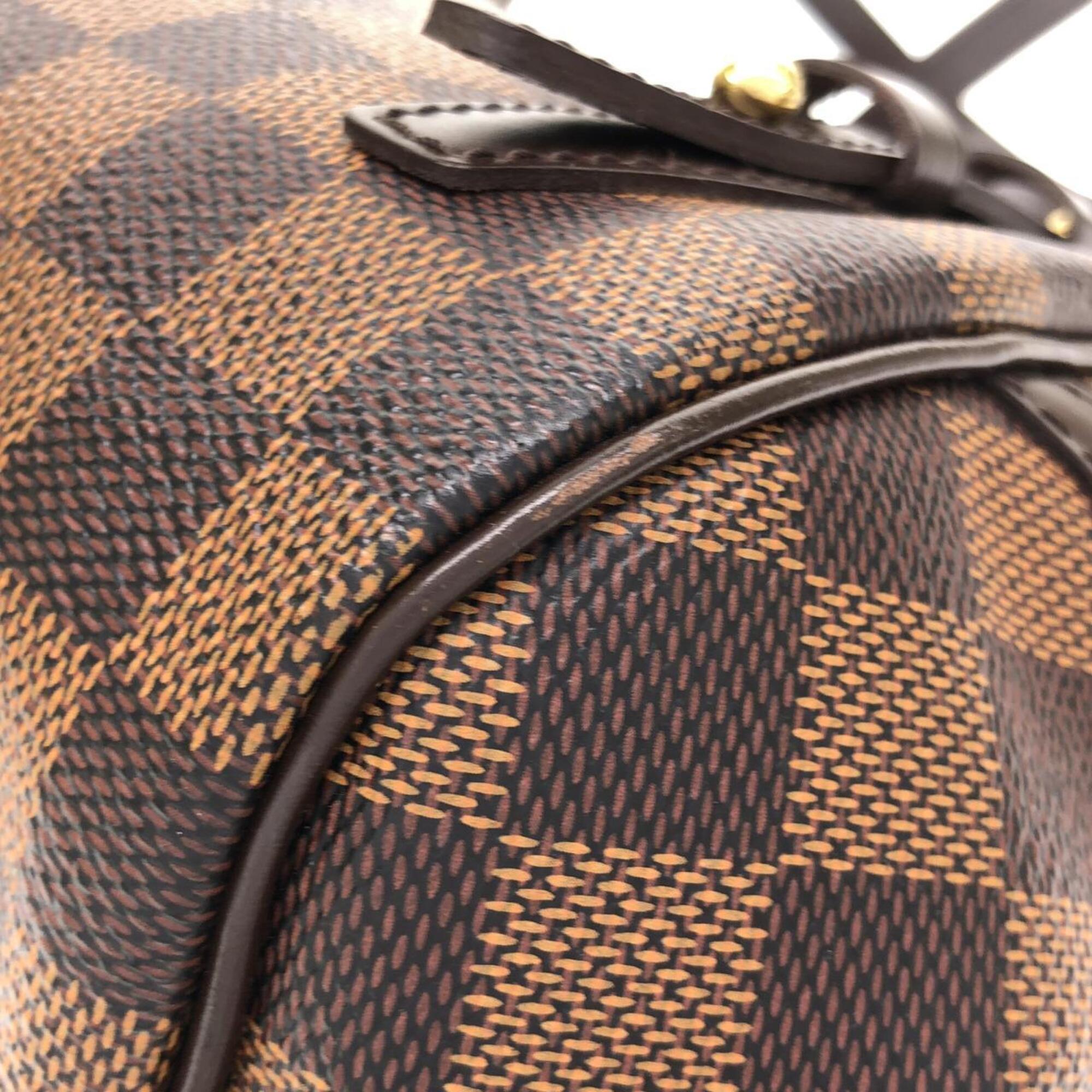 Louis Vuitton Ebene Coated Canvas Shoulder Bag (Pre-Owned)