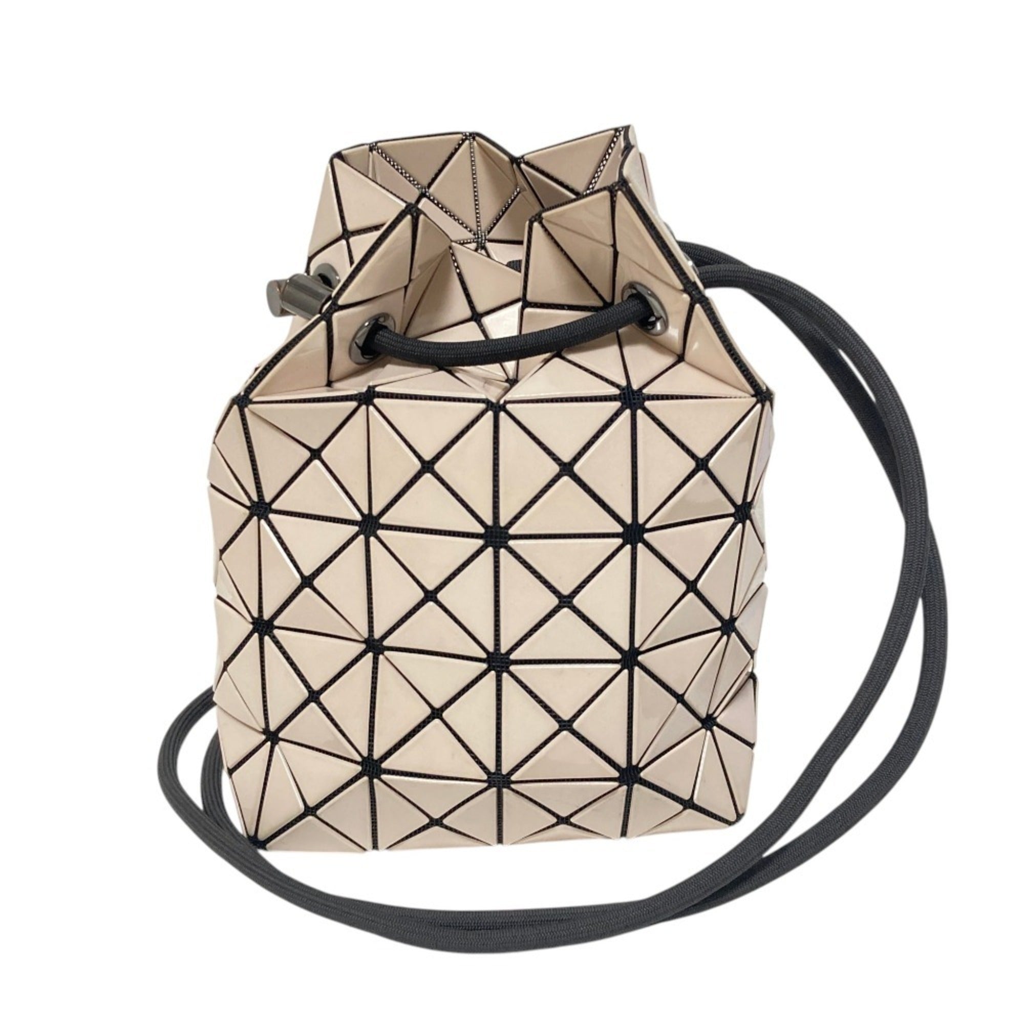 Bao Bao Issey Miyake Beige Shoulder Bag (Pre-Owned)