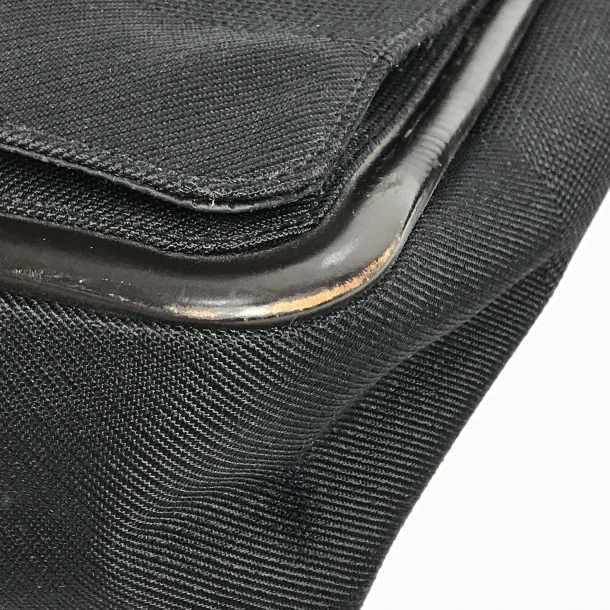 Louis Vuitton Black Noir Damier Geant Messenger Bag Shoulder Bag (Pre-Owned)