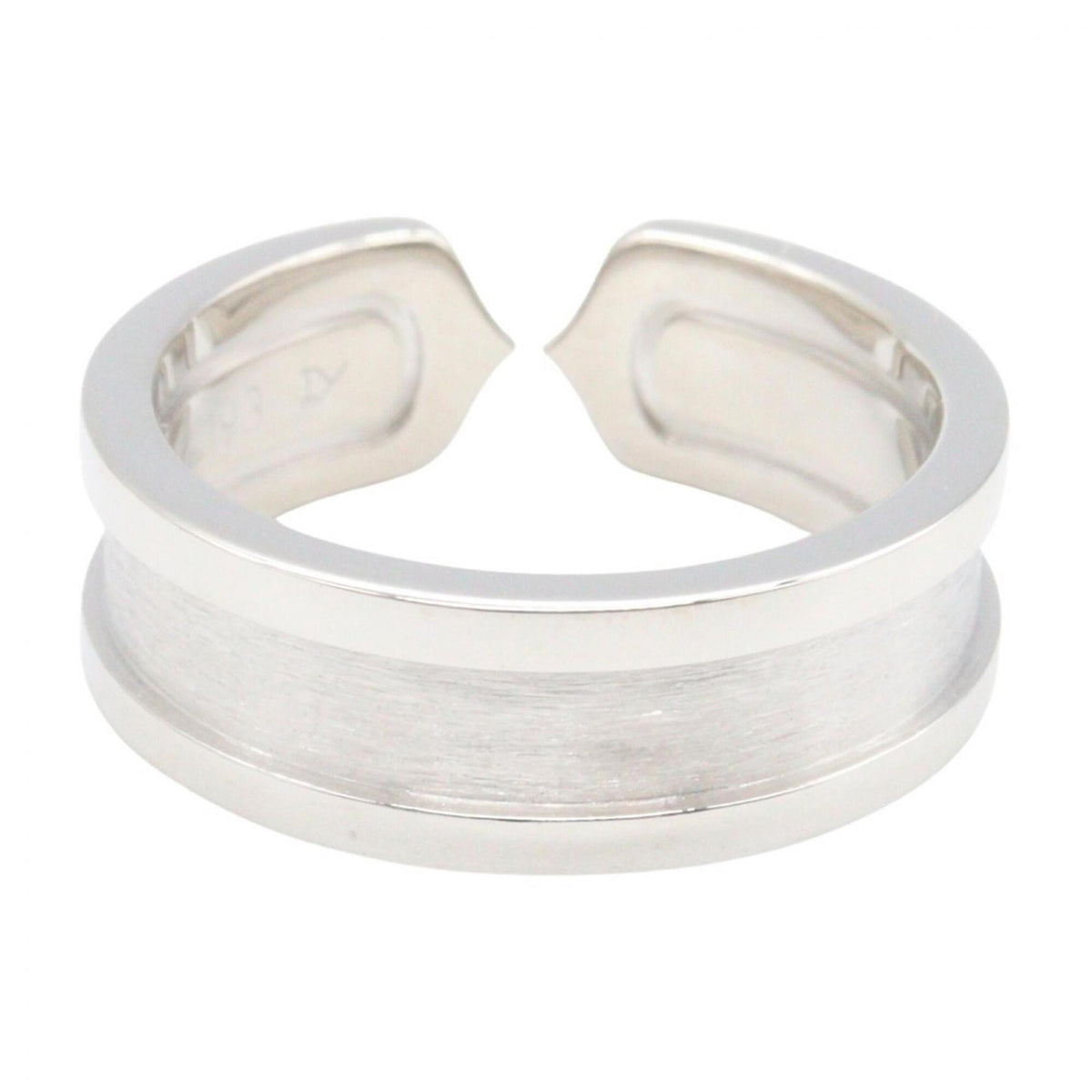 Cartier Silver White Gold (18K) Band Ring (Pre-Owned)