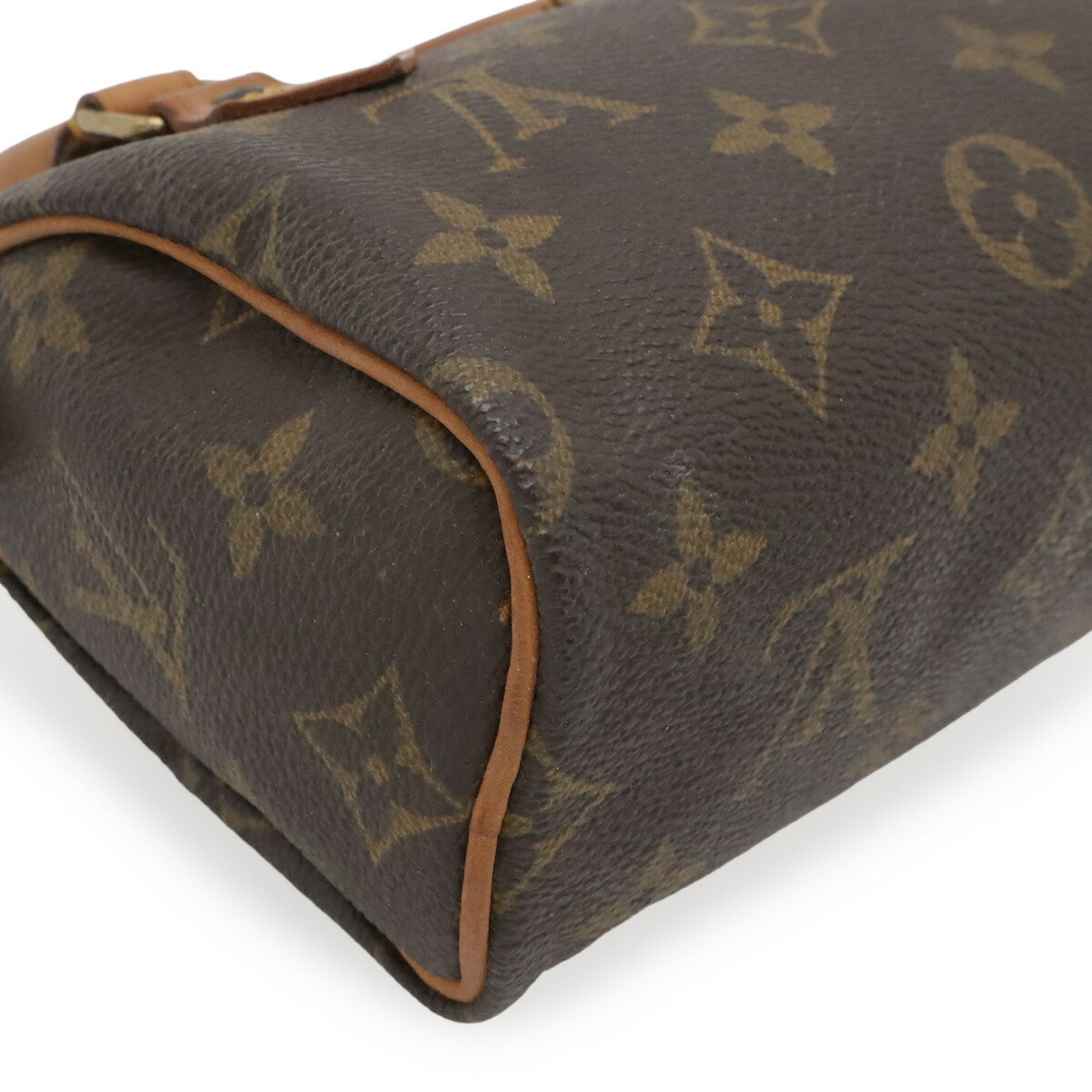 Louis Vuitton Brown Monogram White Monogram Mini Handbag Pouch (Pre-Owned)